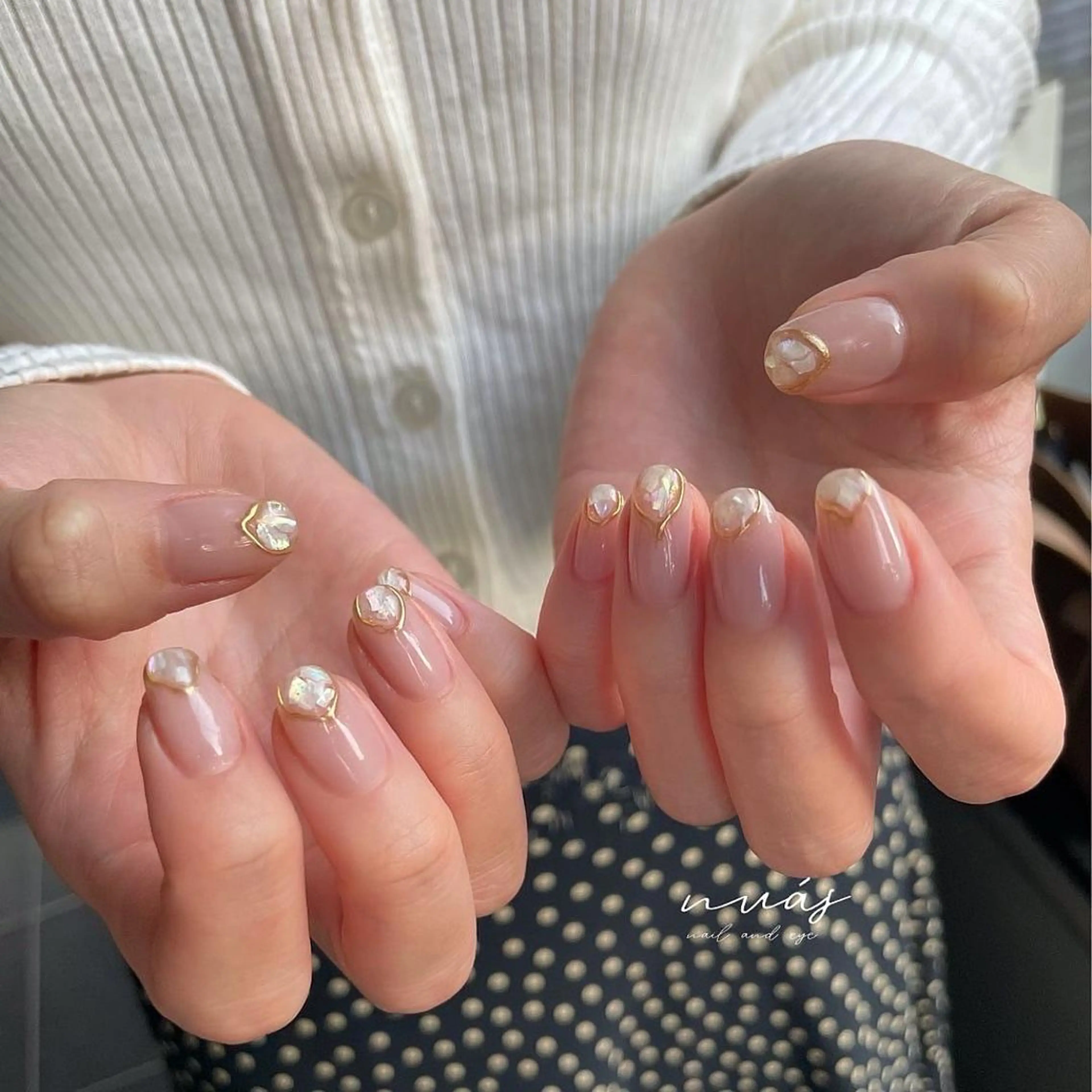 ネイル ハンドネイル nuás nail & eyeのネイルデザイン