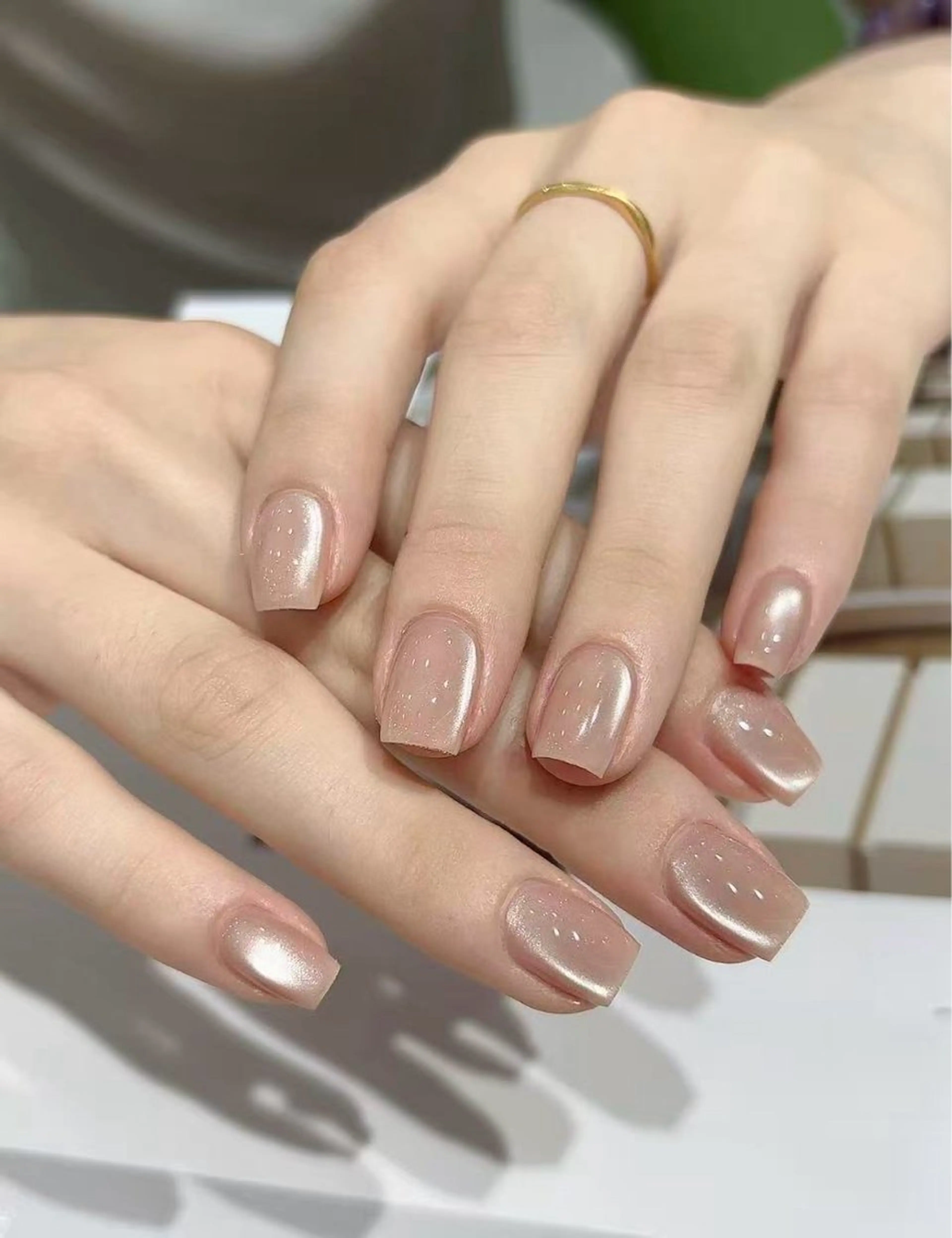 練習モデル✨自爪✨マグネットorフラッシュネイルコースの写真