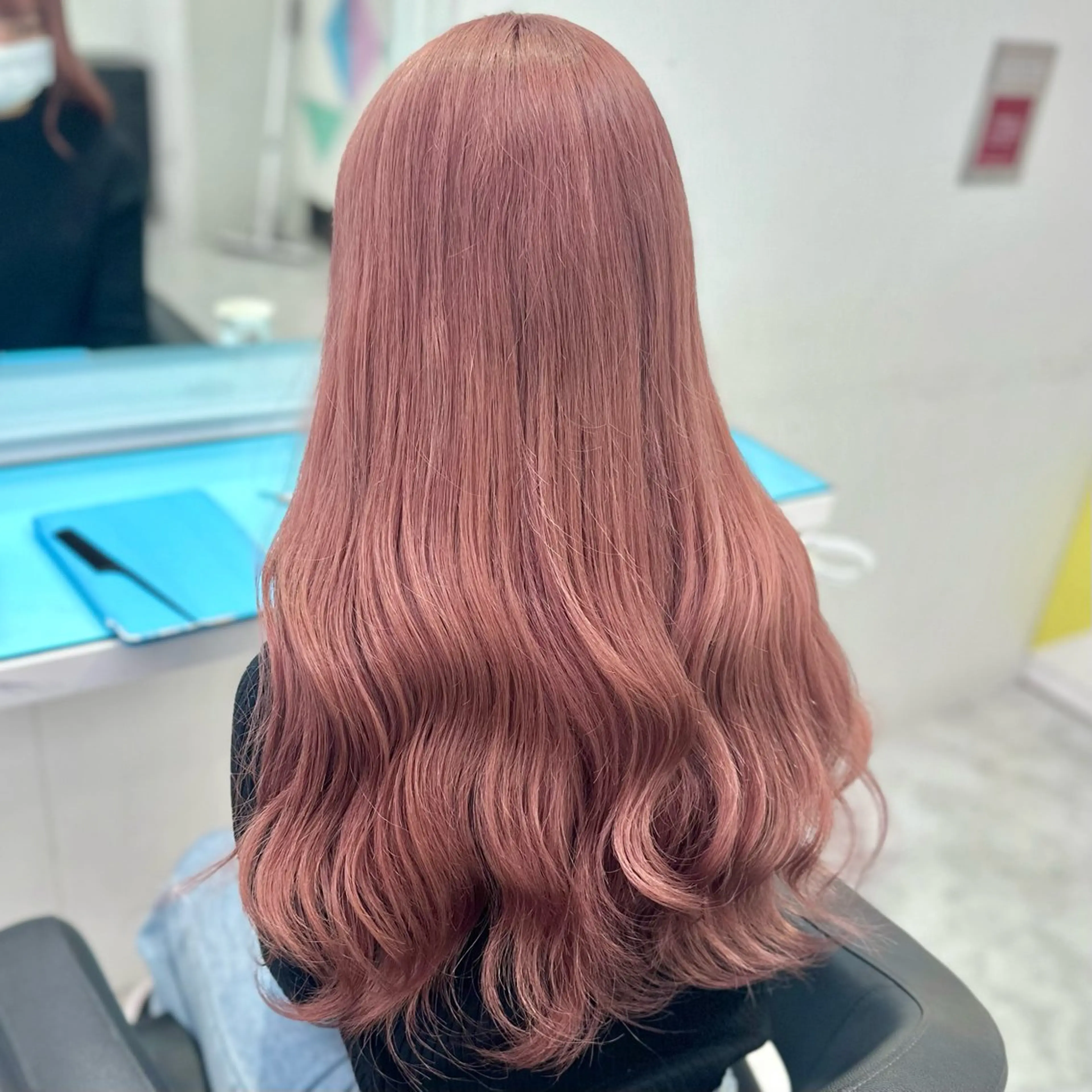 ミディアム カラー ヘアカラー トリートメント ヘッドスパ ヘアセット 🎀🧁ダメージレス 艶髪カラー🧁🎀のヘアスタイル