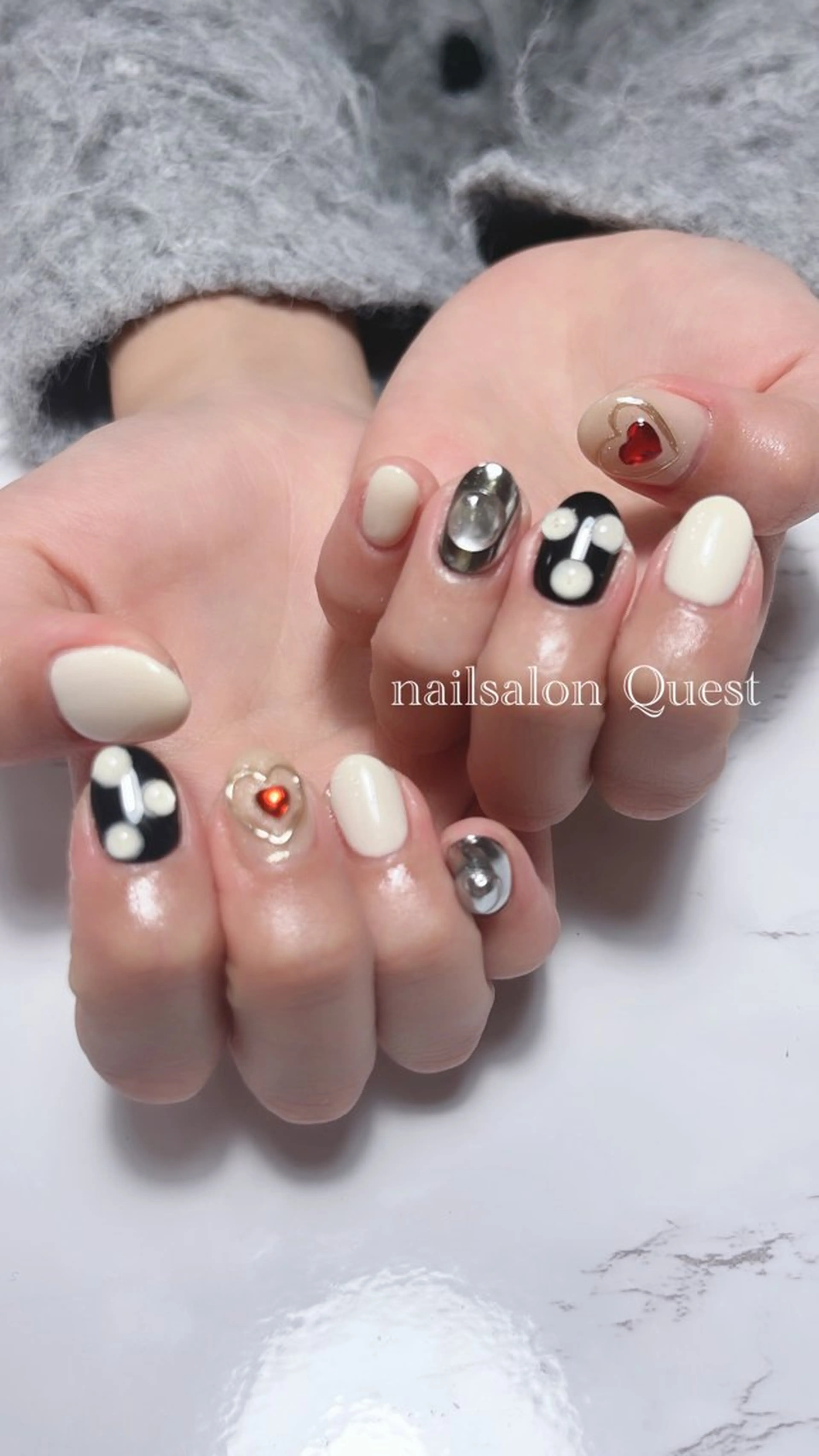 ネイル ハンドネイル nailsalon Questのネイルデザイン