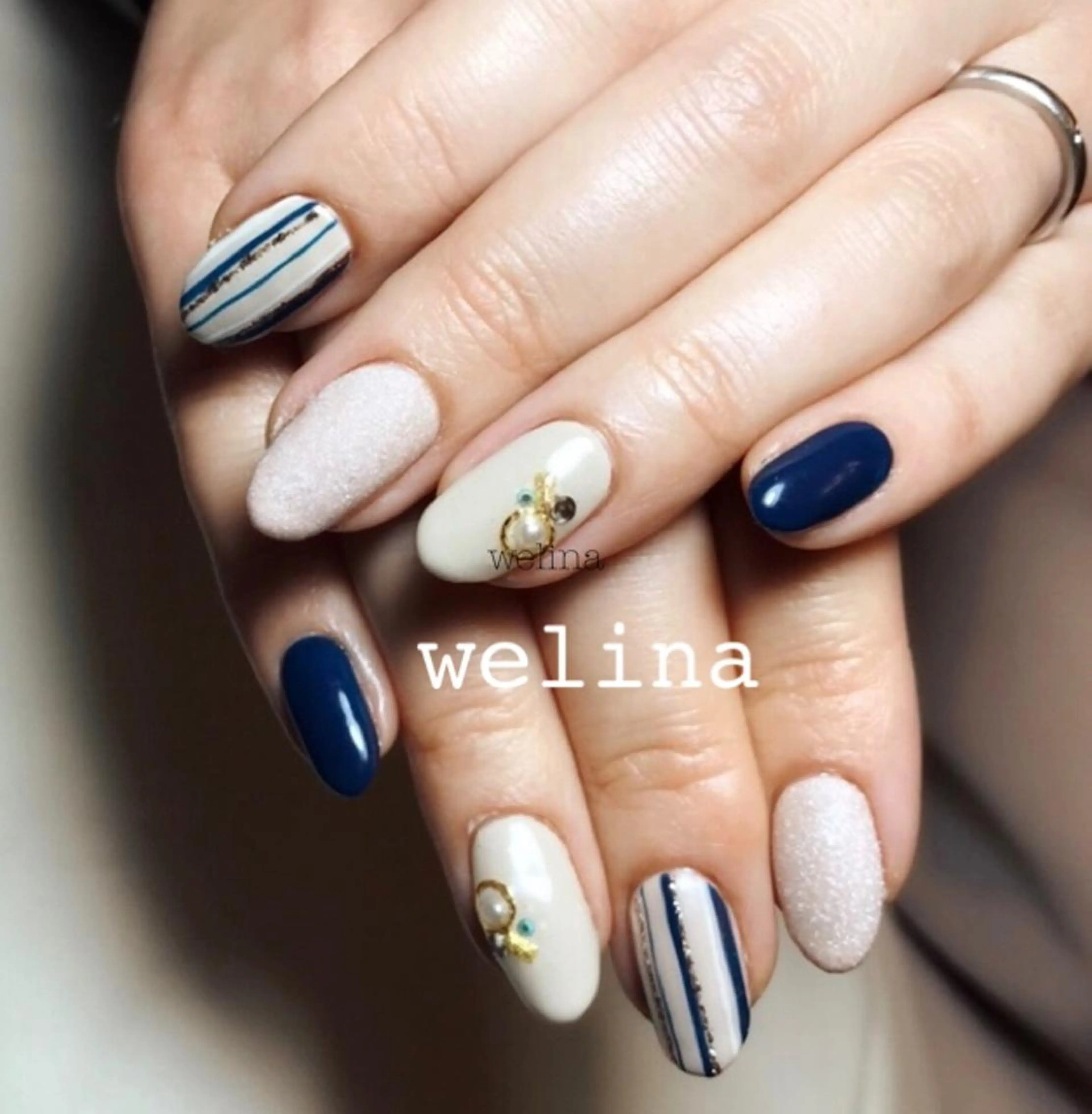 ネイル ハンドネイル nail salon ily 武蔵新城のネイルデザイン