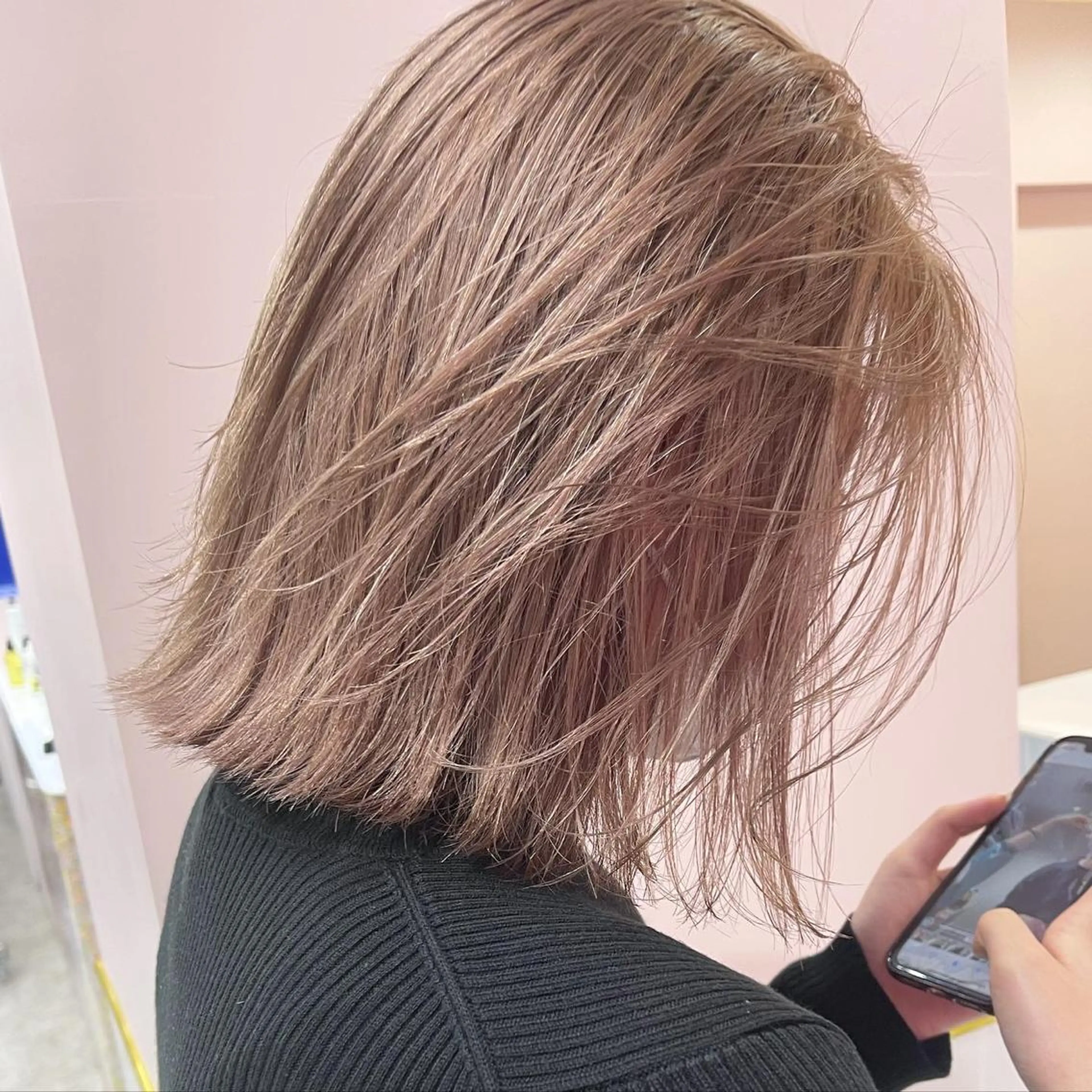 ショート カラー ベージュカラー ヘアカラー トリートメント 🌈game🌈 下北沢店のヘアスタイル