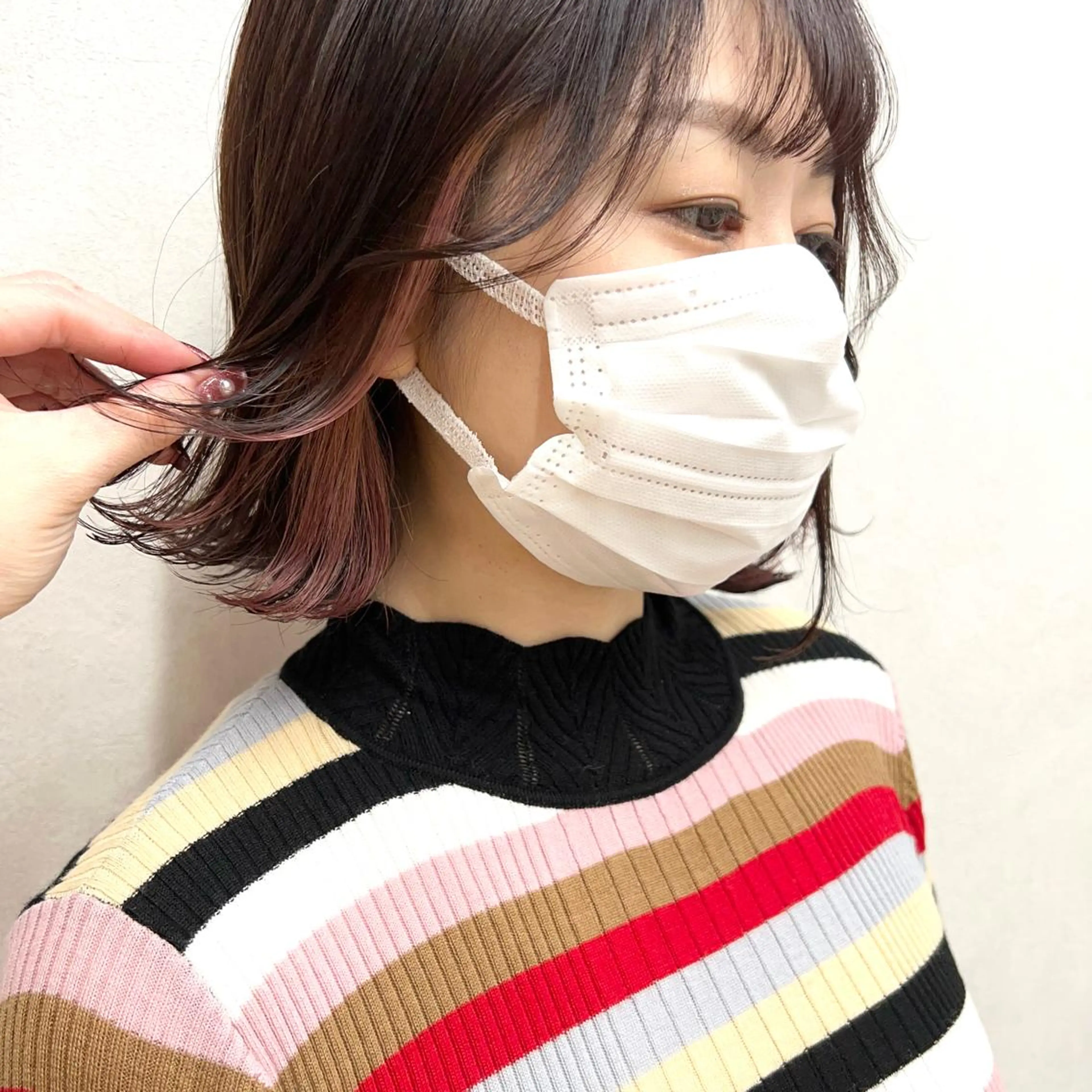 ミディアム ヘアカラー TriumpH天王寺店【ミルボンAujua認定サロン】所属・SAKI🐈⬛【 HAPPY届けます】のヘアスタイル