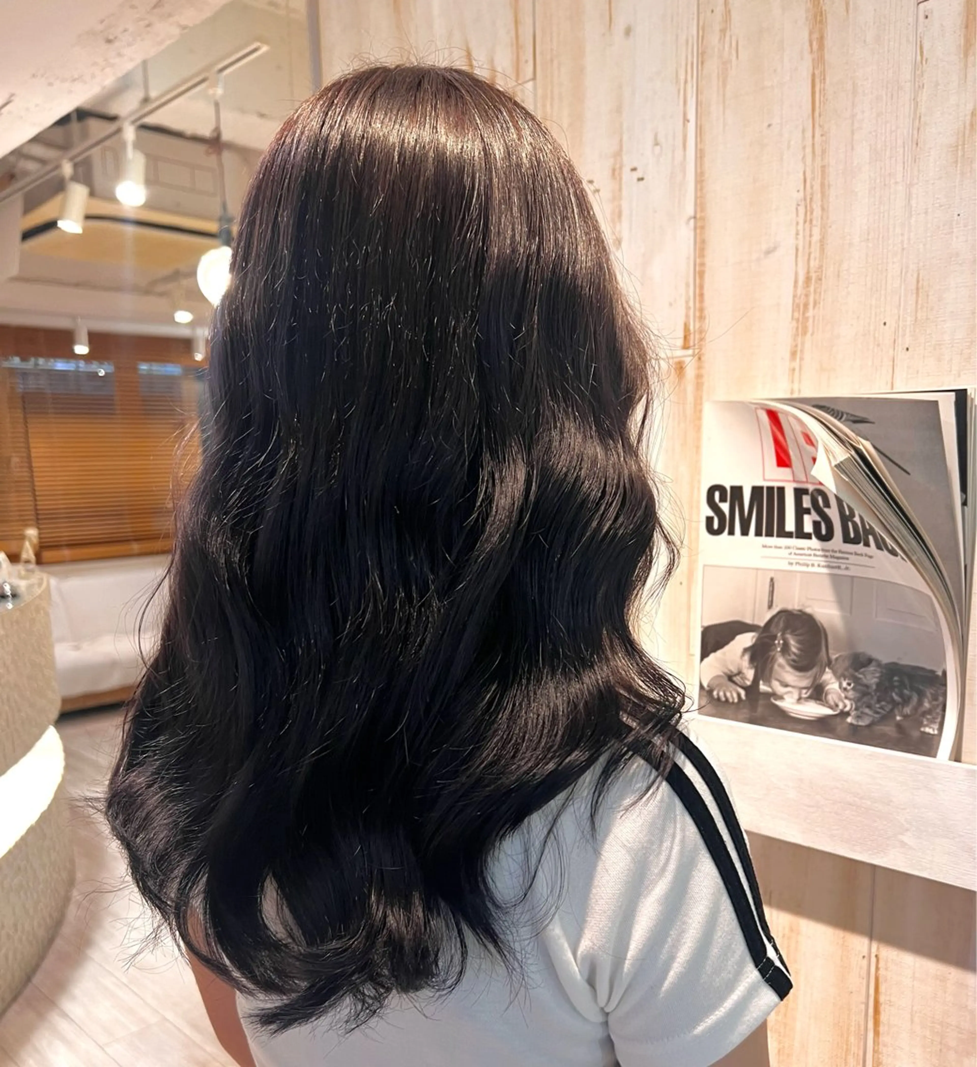 ロング カラー 韓国/小顔レイヤー/ ウルフ/coconaのヘアスタイル