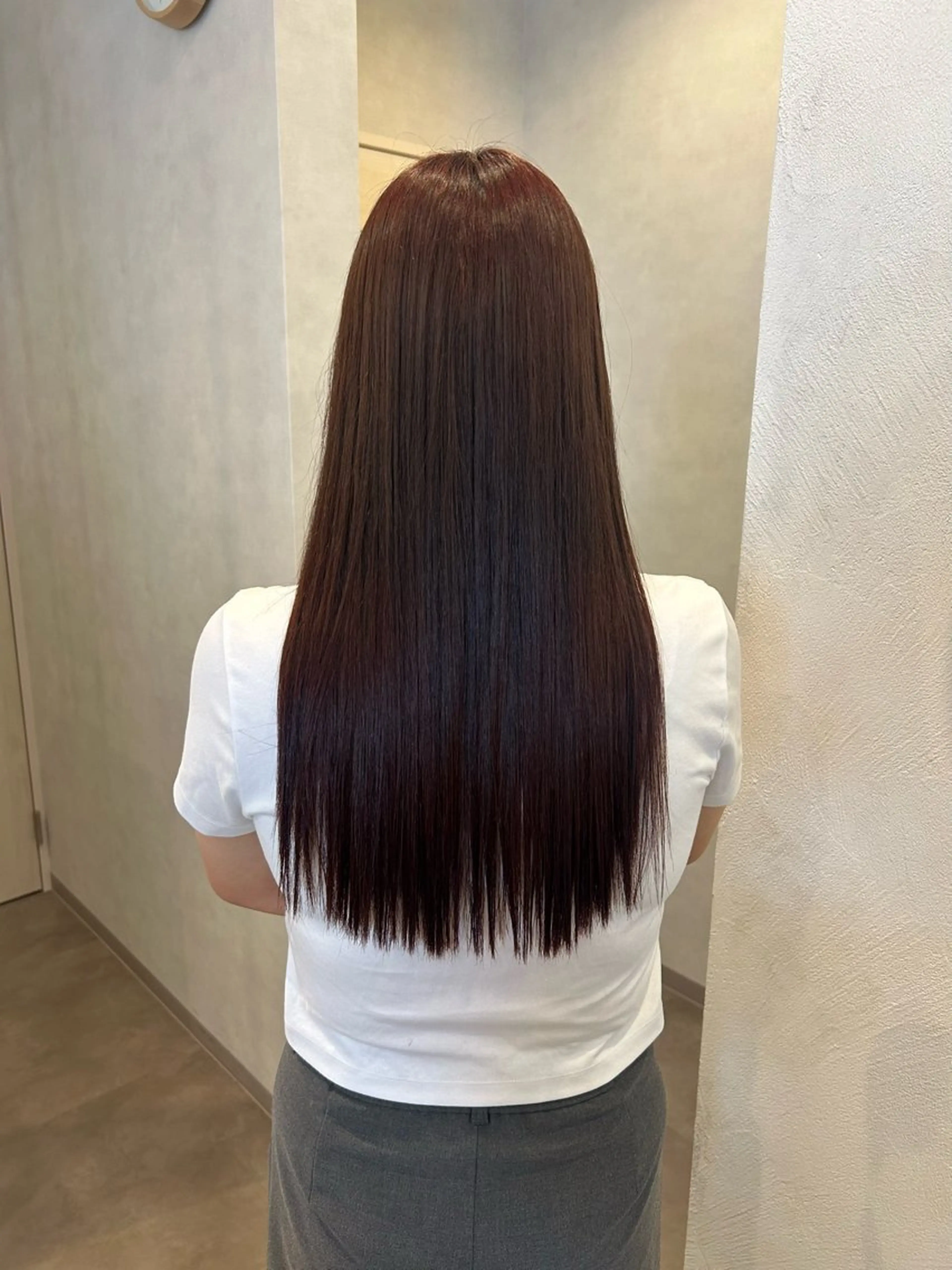 【特別価格❣️】【髪質改善ストレート+カラー🫧】の写真