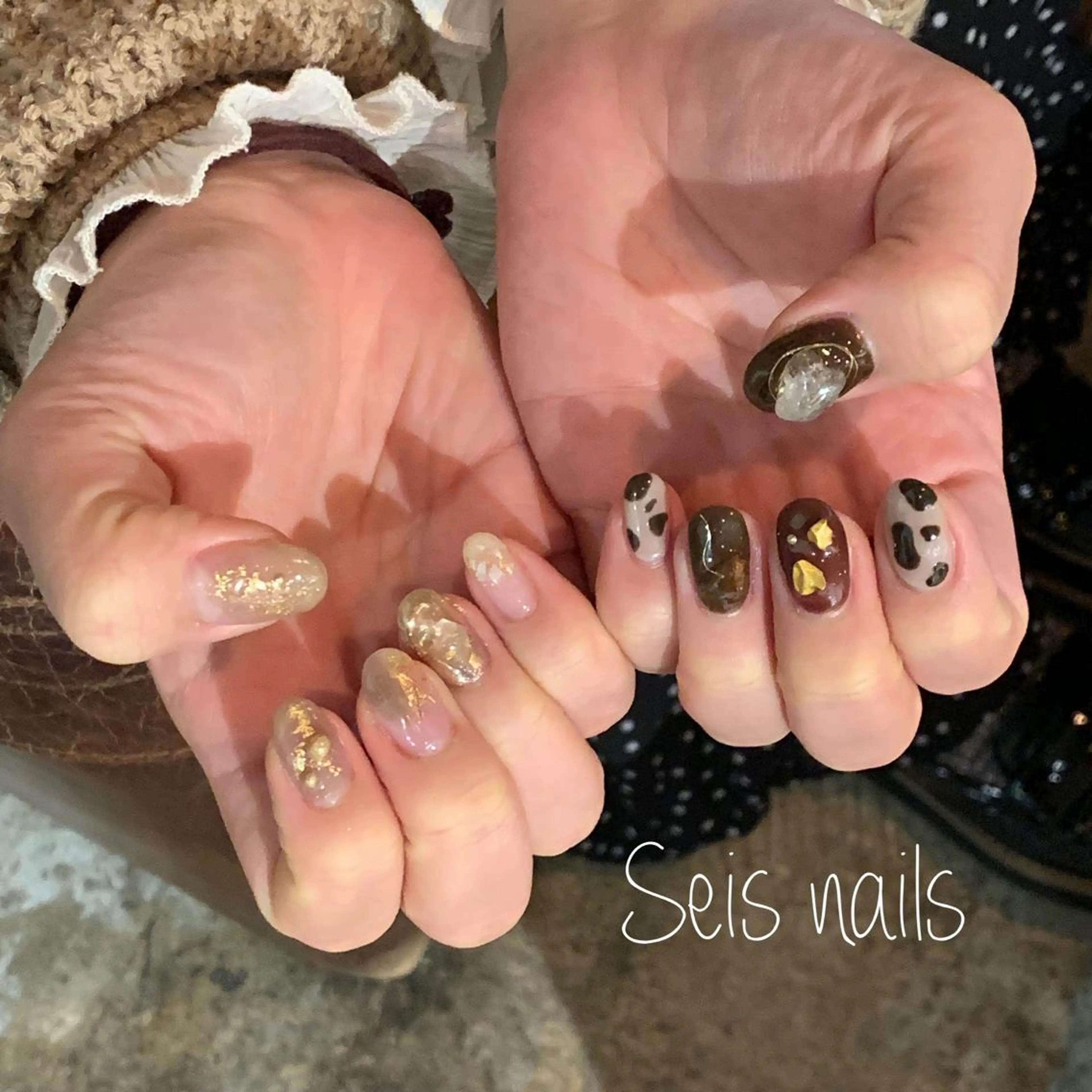 ネイル ハンドネイル Seis Shihoのネイルデザイン