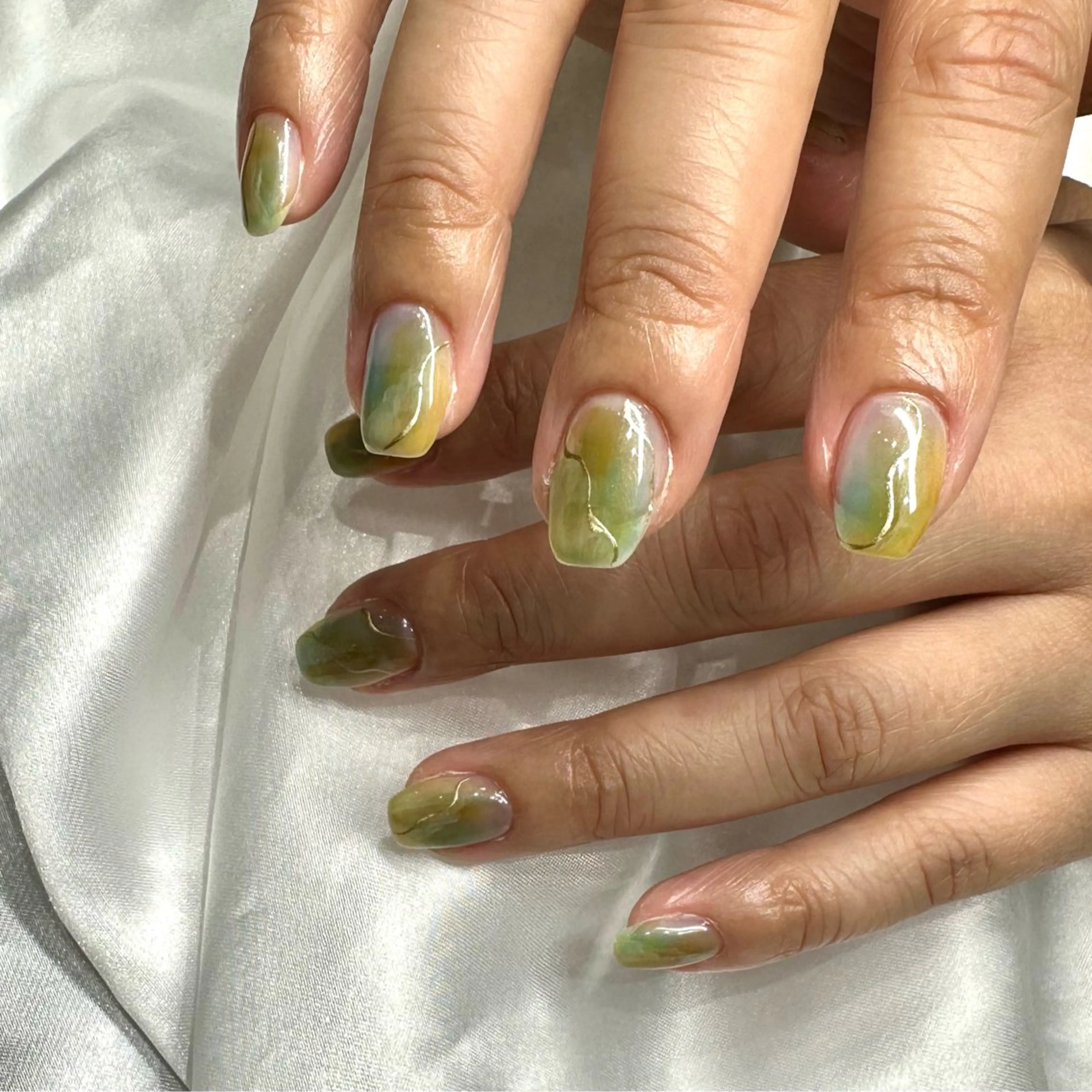 ネイル ハンドネイル 水戸 彩夏のネイルデザイン