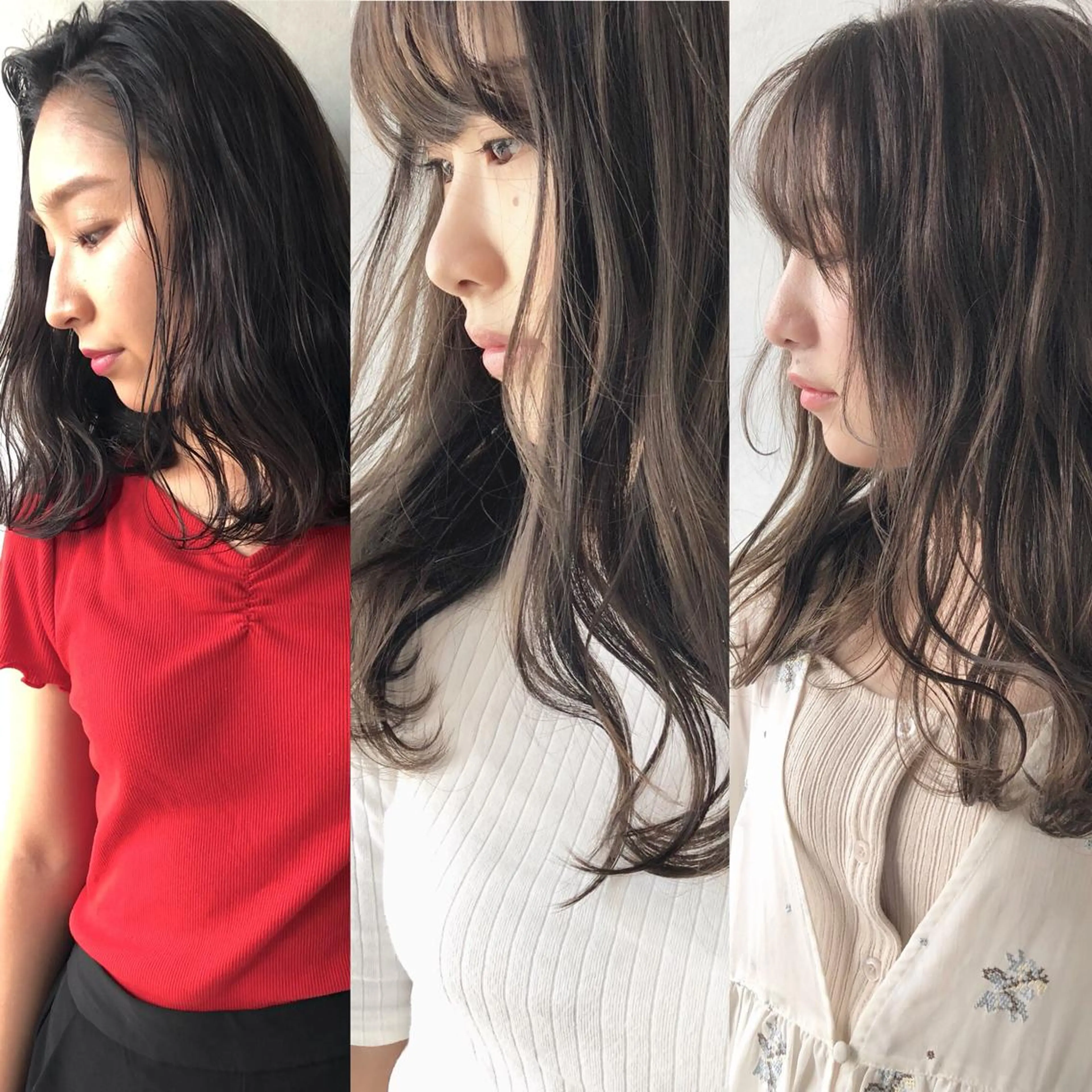 ミディアム ヘアカラー トリートメント 小澤大輔 YOLO hairのヘアスタイル