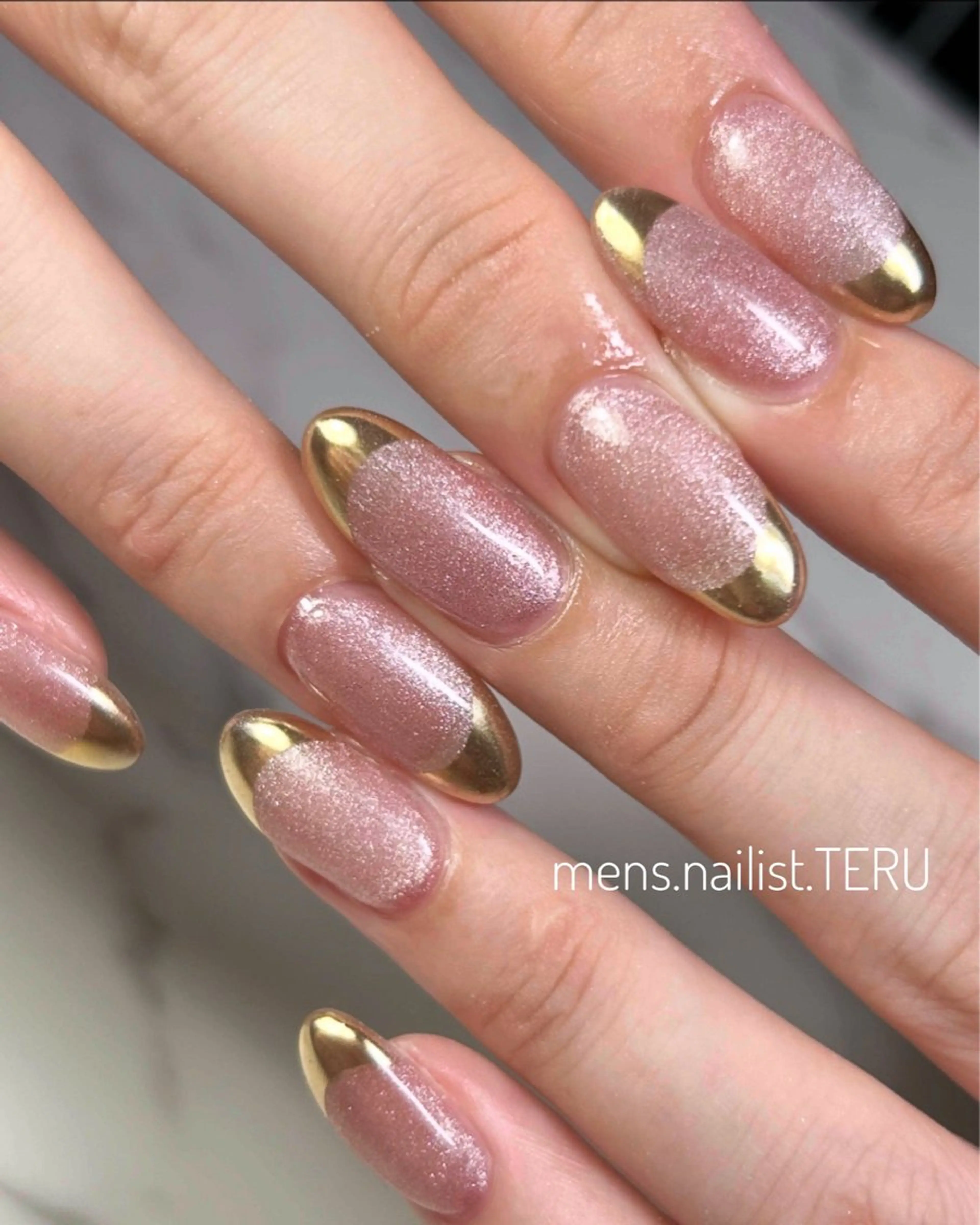 ネイル メンズネイル nail salon ETERNAL所属・メンズネイリスト TERUのネイルデザイン