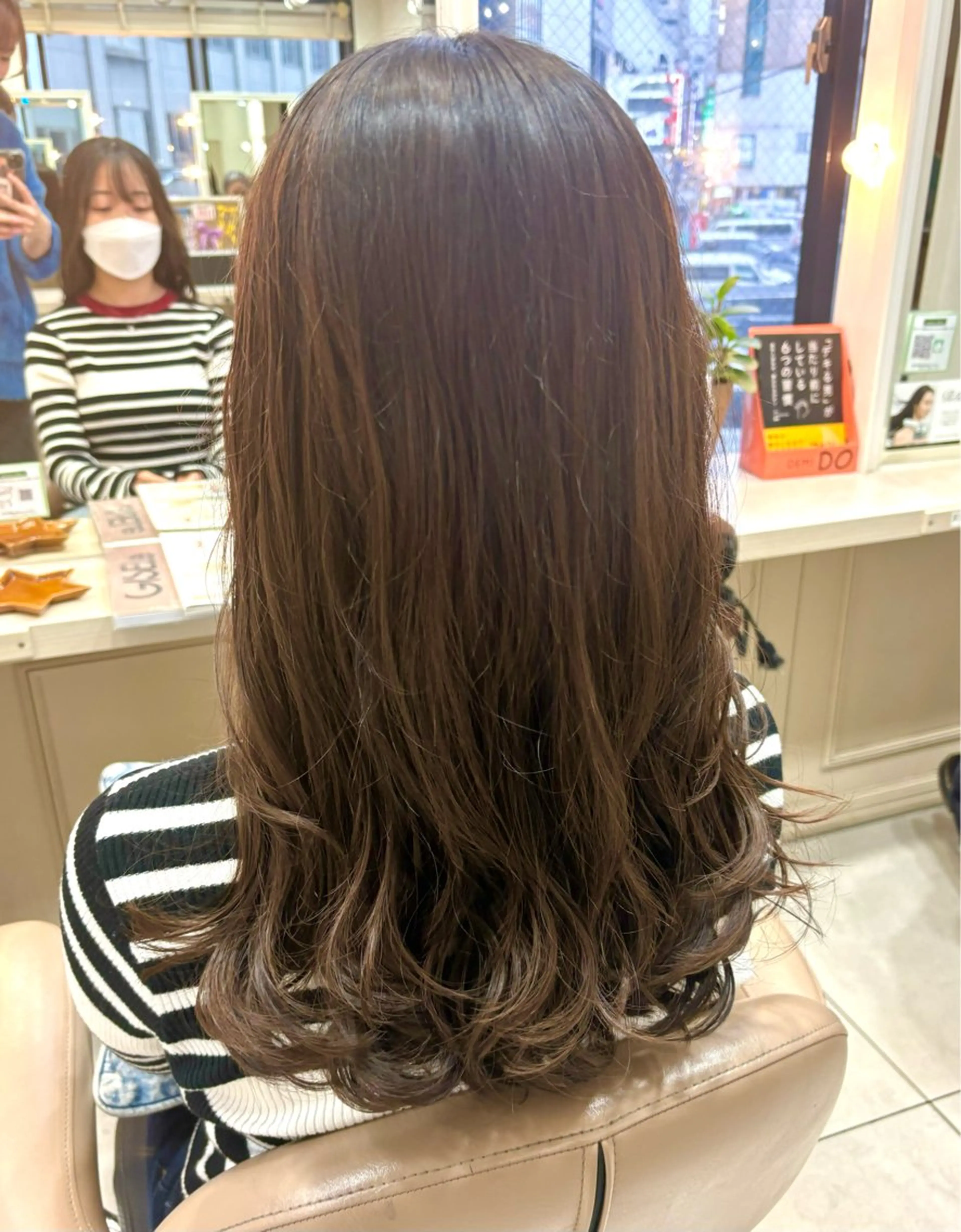 セミロング パーマ パーマ 横浜パーマアレンジ 🌼スズキ　リョウカのヘアスタイル