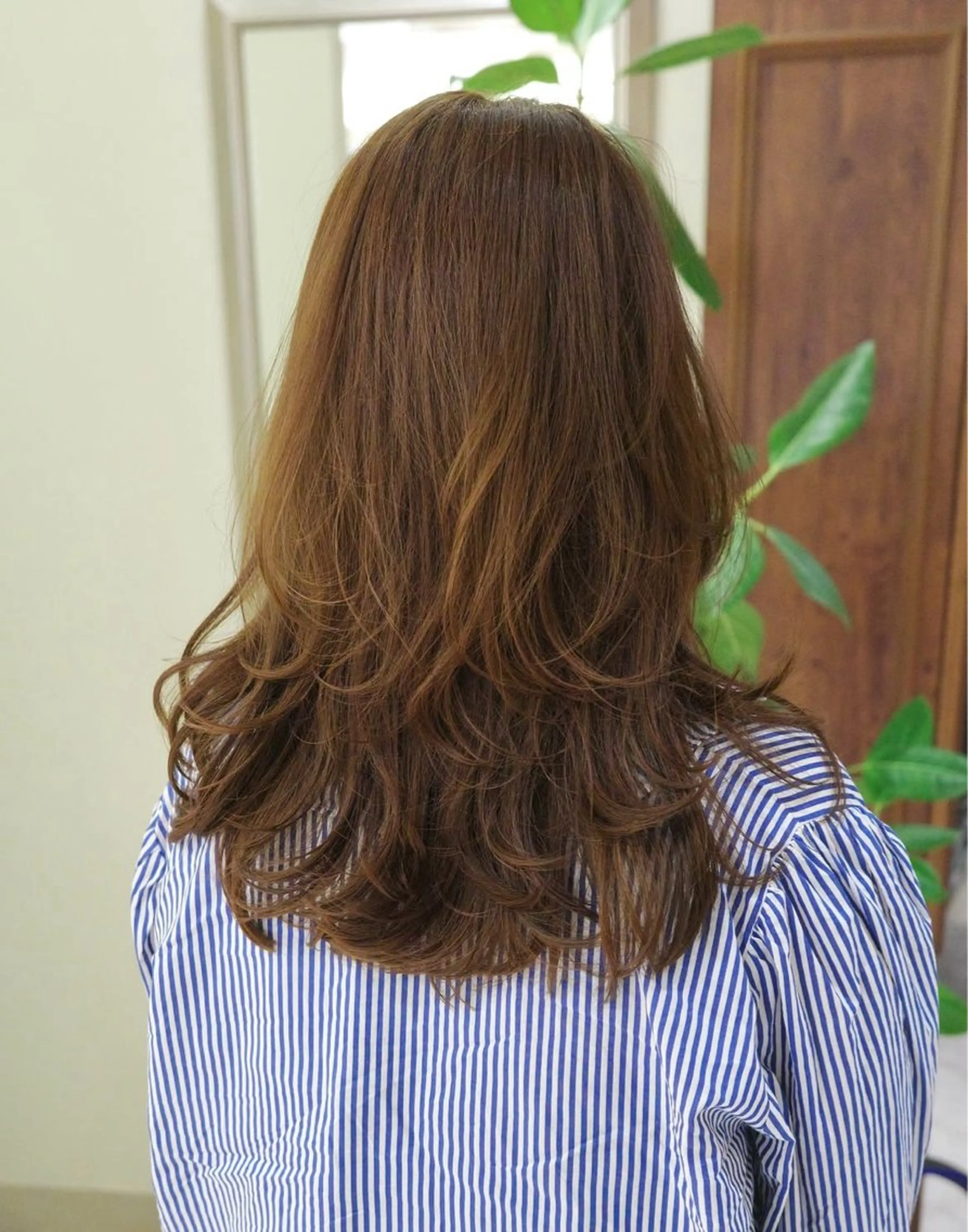 カラー トーンアップ 、 ダウン🧡青山紗弥華のヘアスタイル