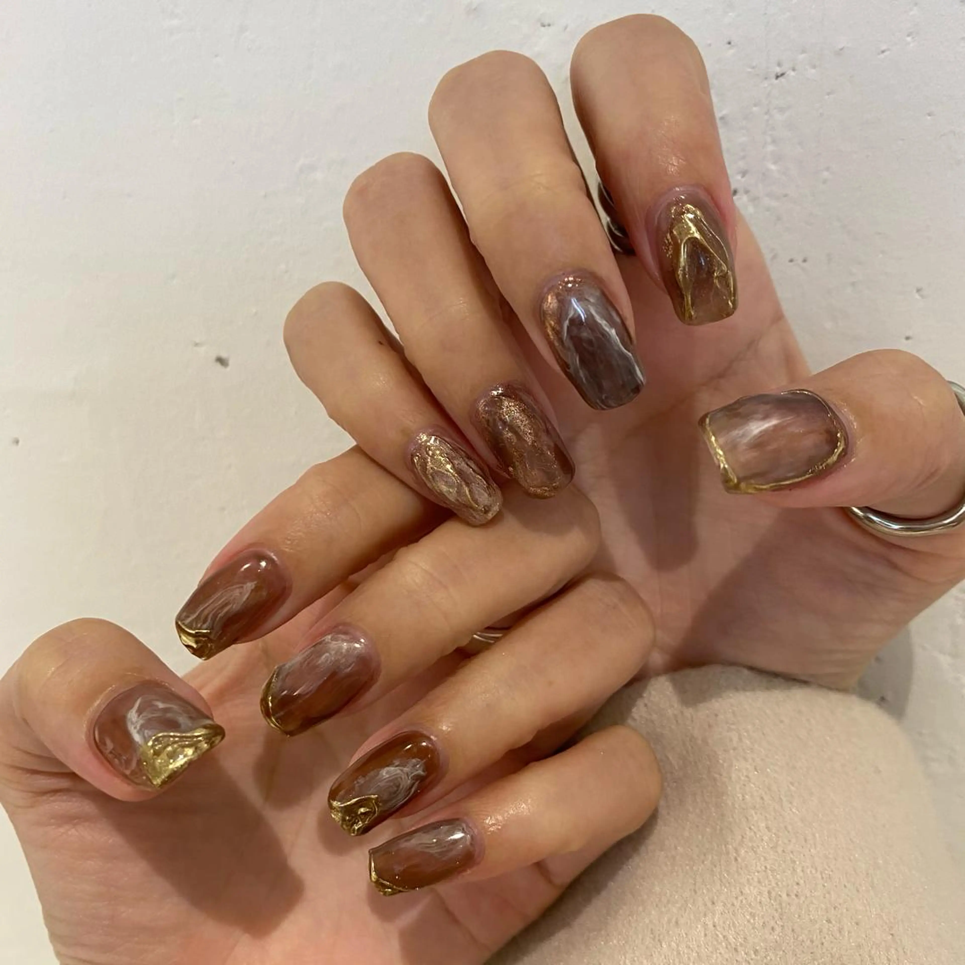 ネイル ハンドネイル 【淡色color/ nail】maikoのネイルデザイン