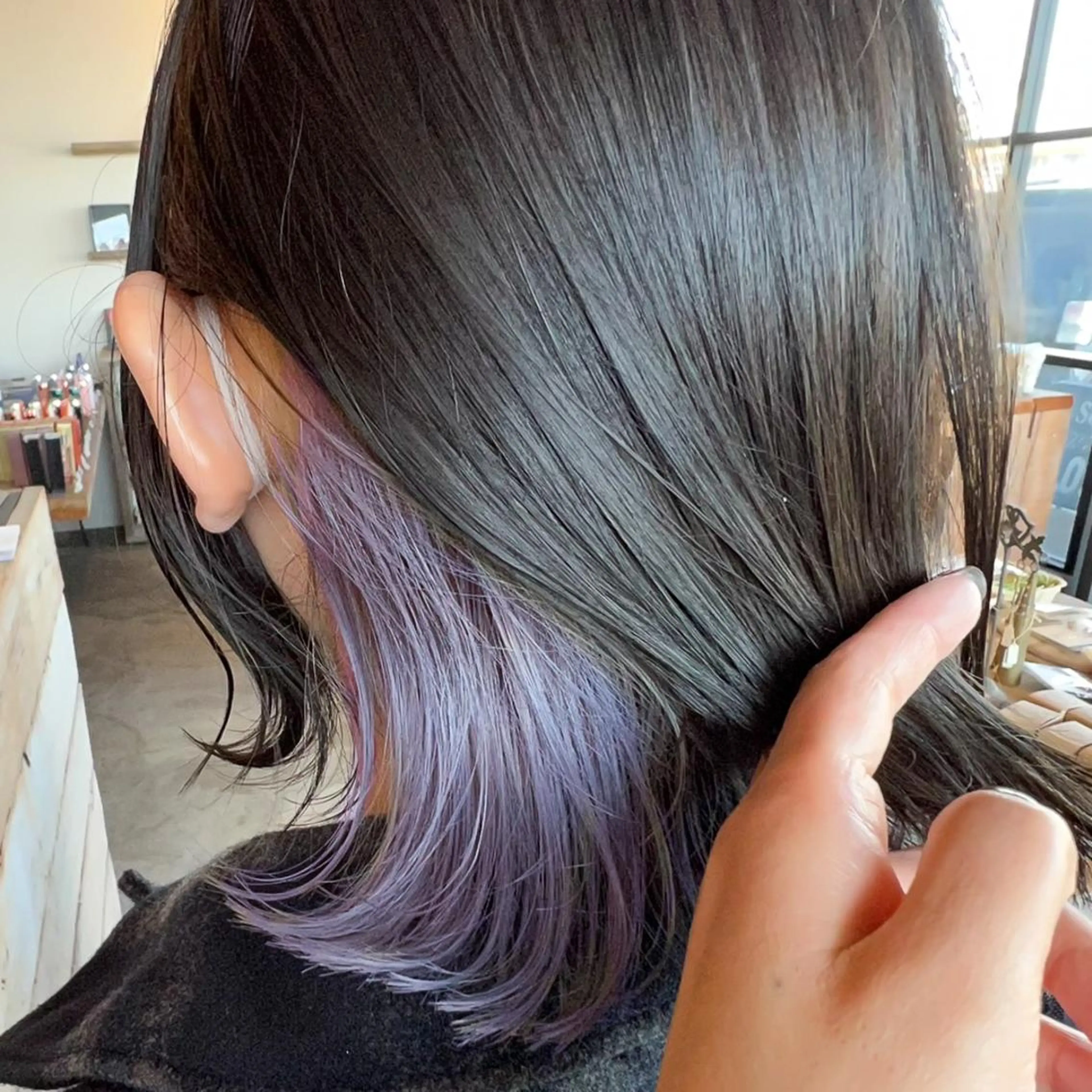 カラー ブリーチ/暖色カラー 🎀オビツメイのヘアスタイル
