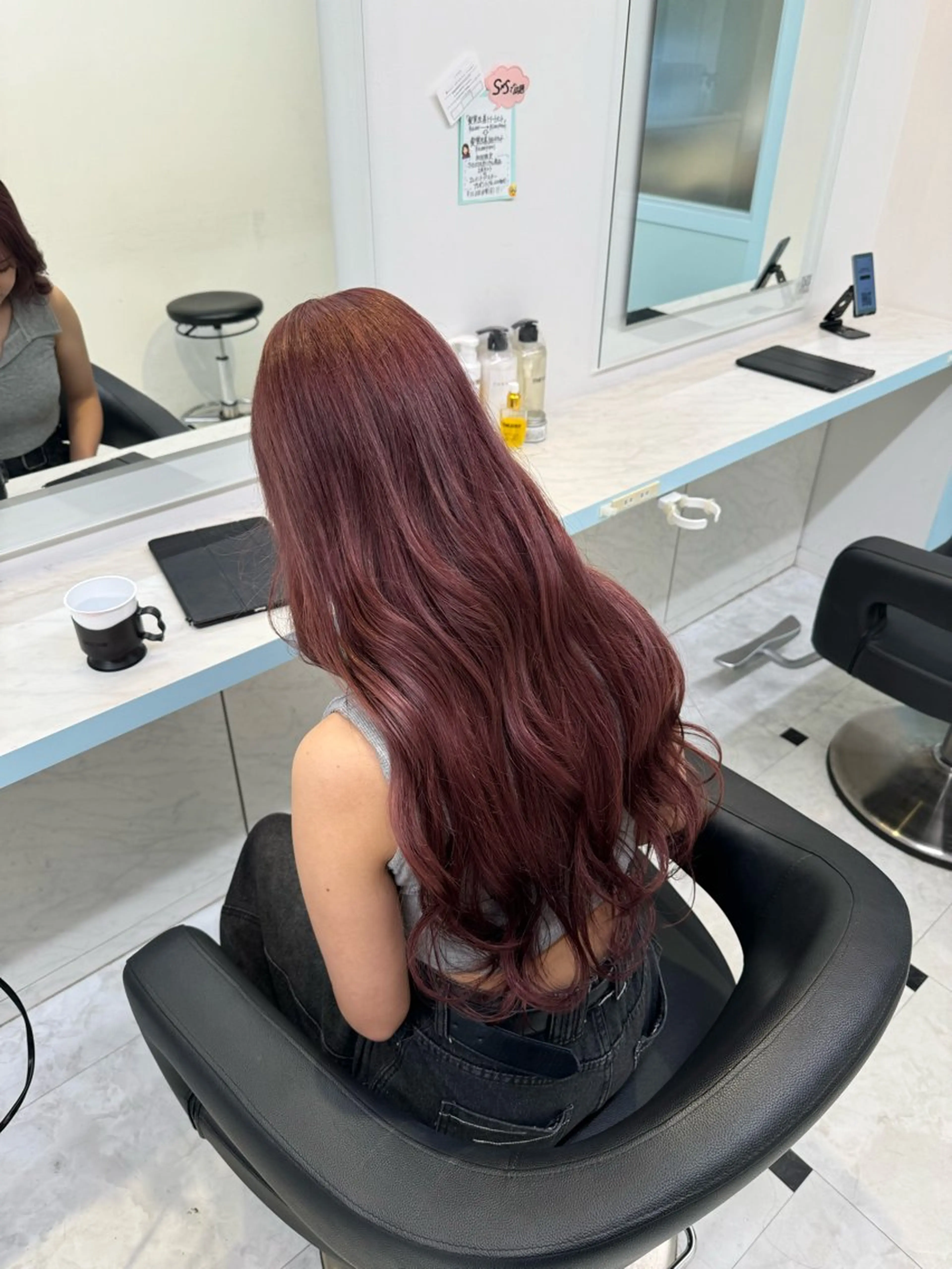 ロング カラー ヘアカラー 🩷モテ髪＆透明感 🩷ミルクティー🩷のヘアスタイル