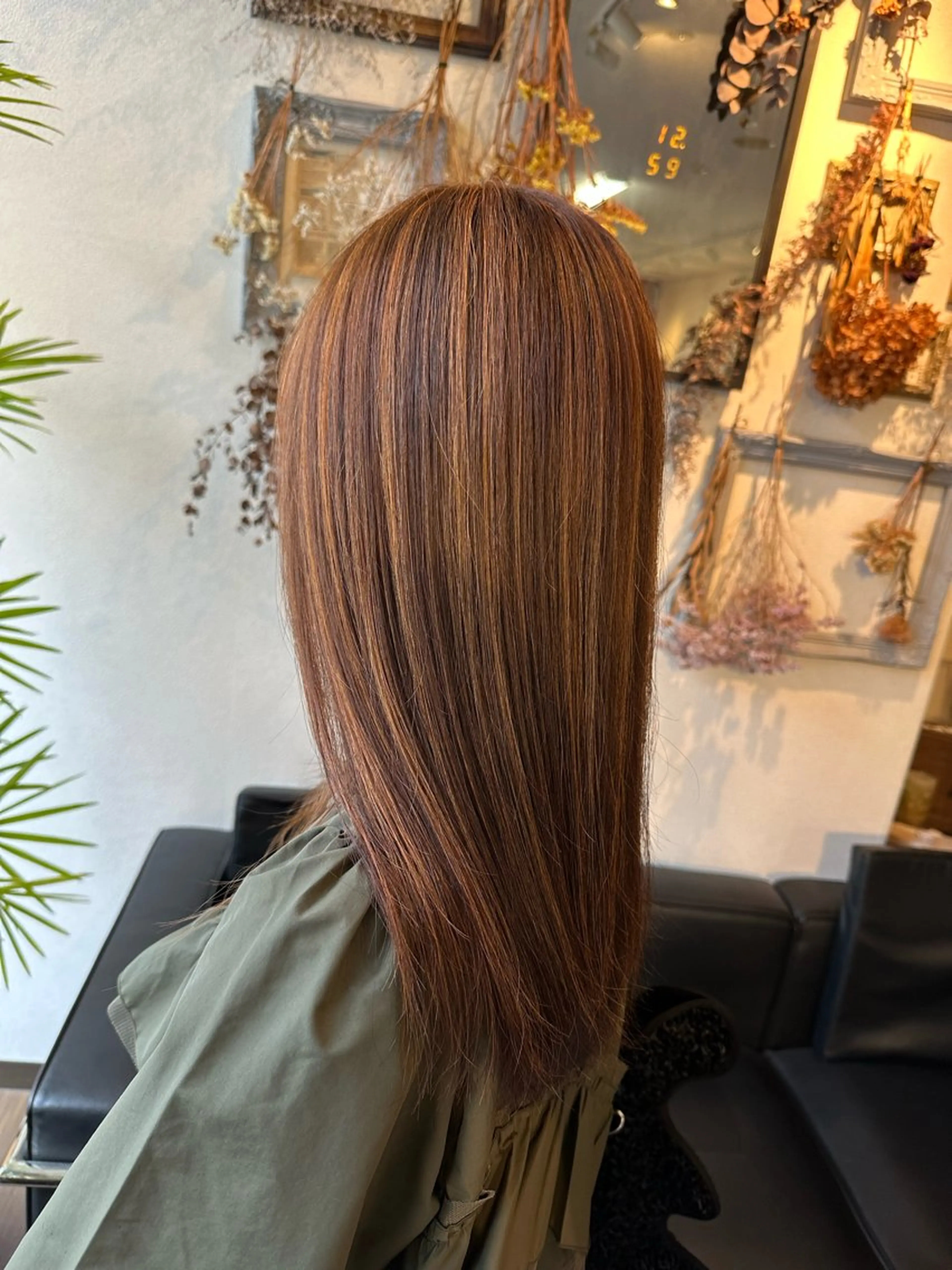 ロング カラー カット ヘアカラー トリートメント Glanzhair 🫧‪菊池柊真🫧のヘアスタイル