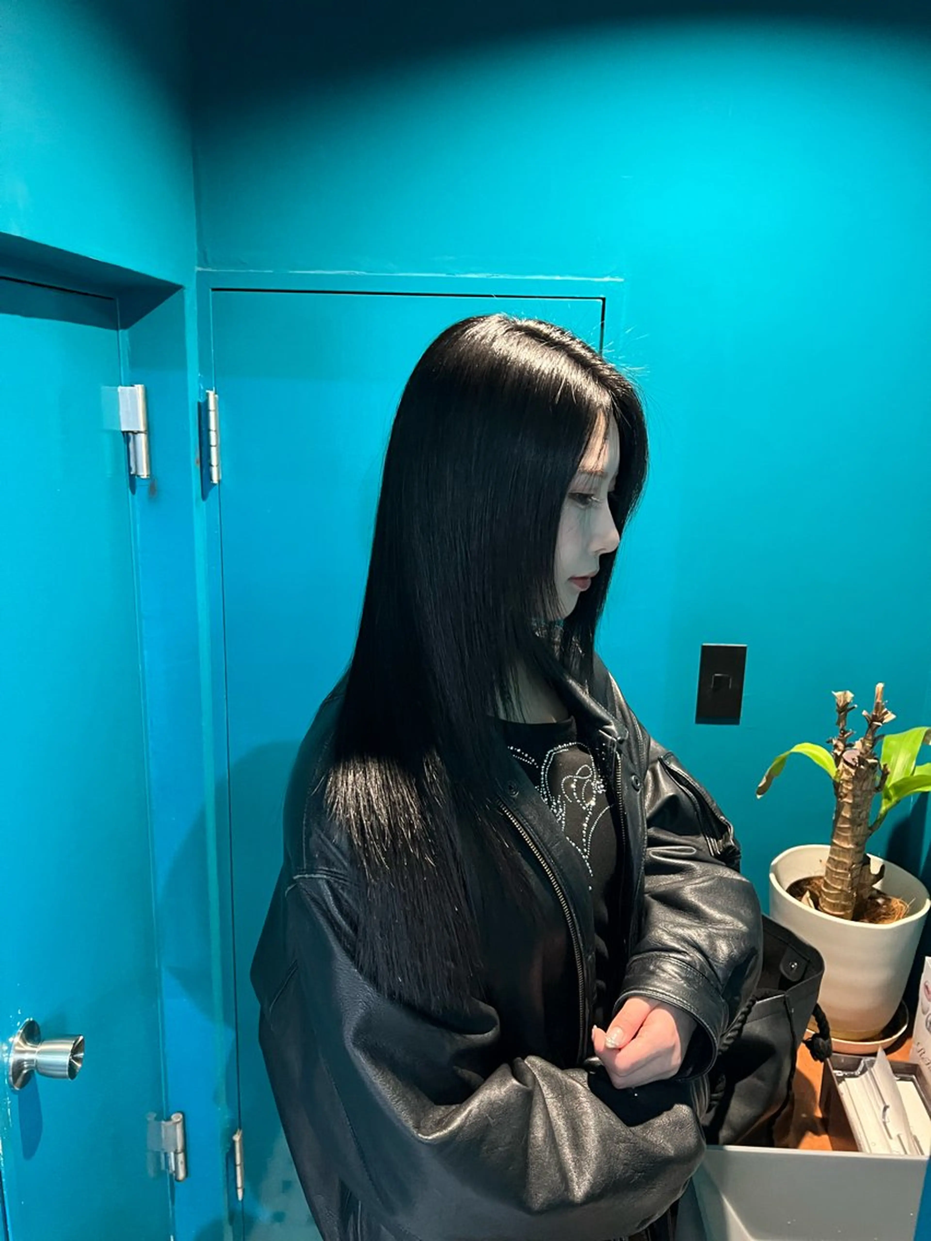 ロング カラー カット ヘアカラー トリートメント etora 渋谷所属・itaru/網紅ヘア 🇨🇳ケラチンTRのヘアスタイル