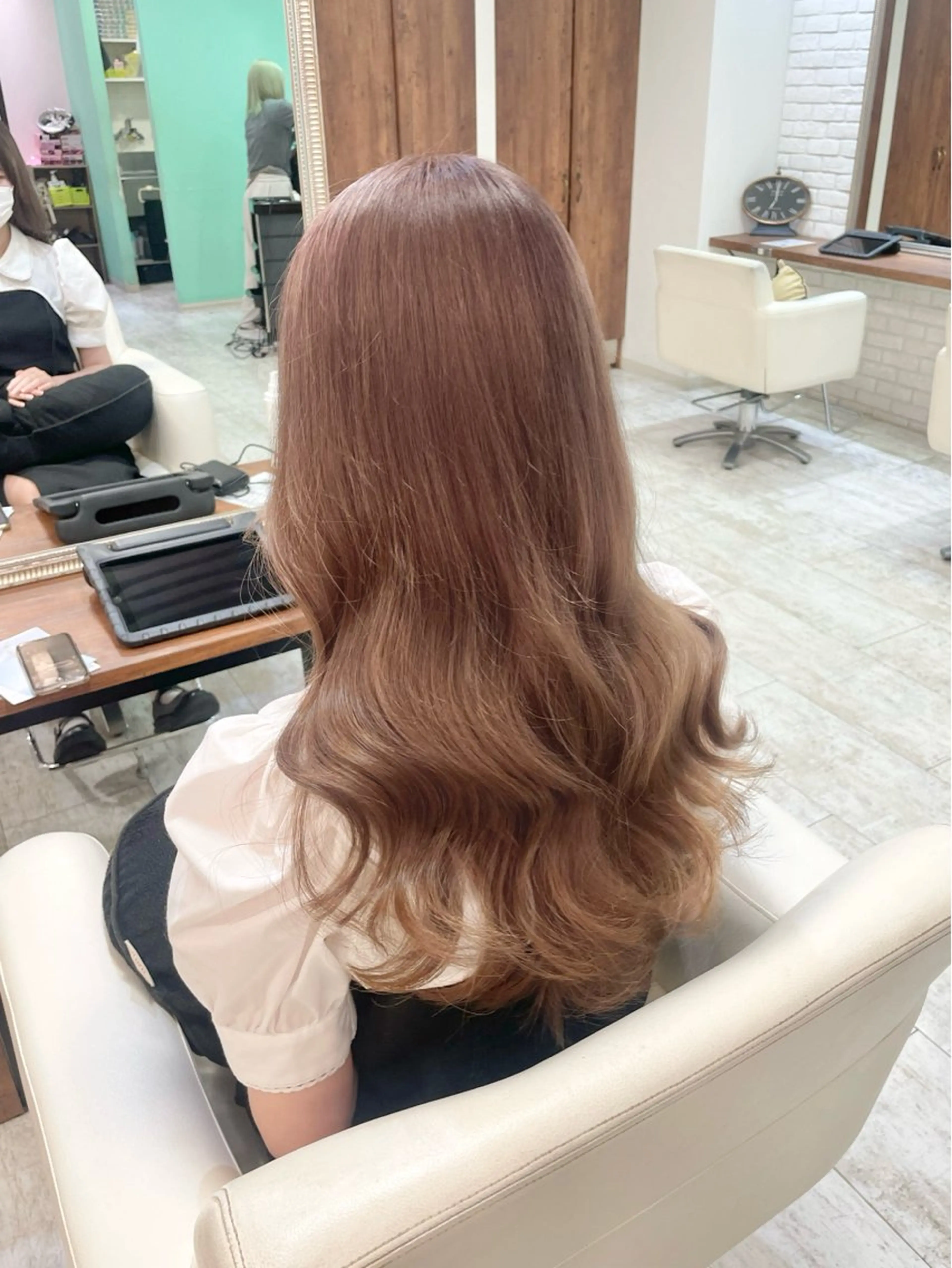 セミロング カラー ヘアアレンジ カット ヘアカラー トリートメント 🍒齋藤 澪🍒のヘアスタイル