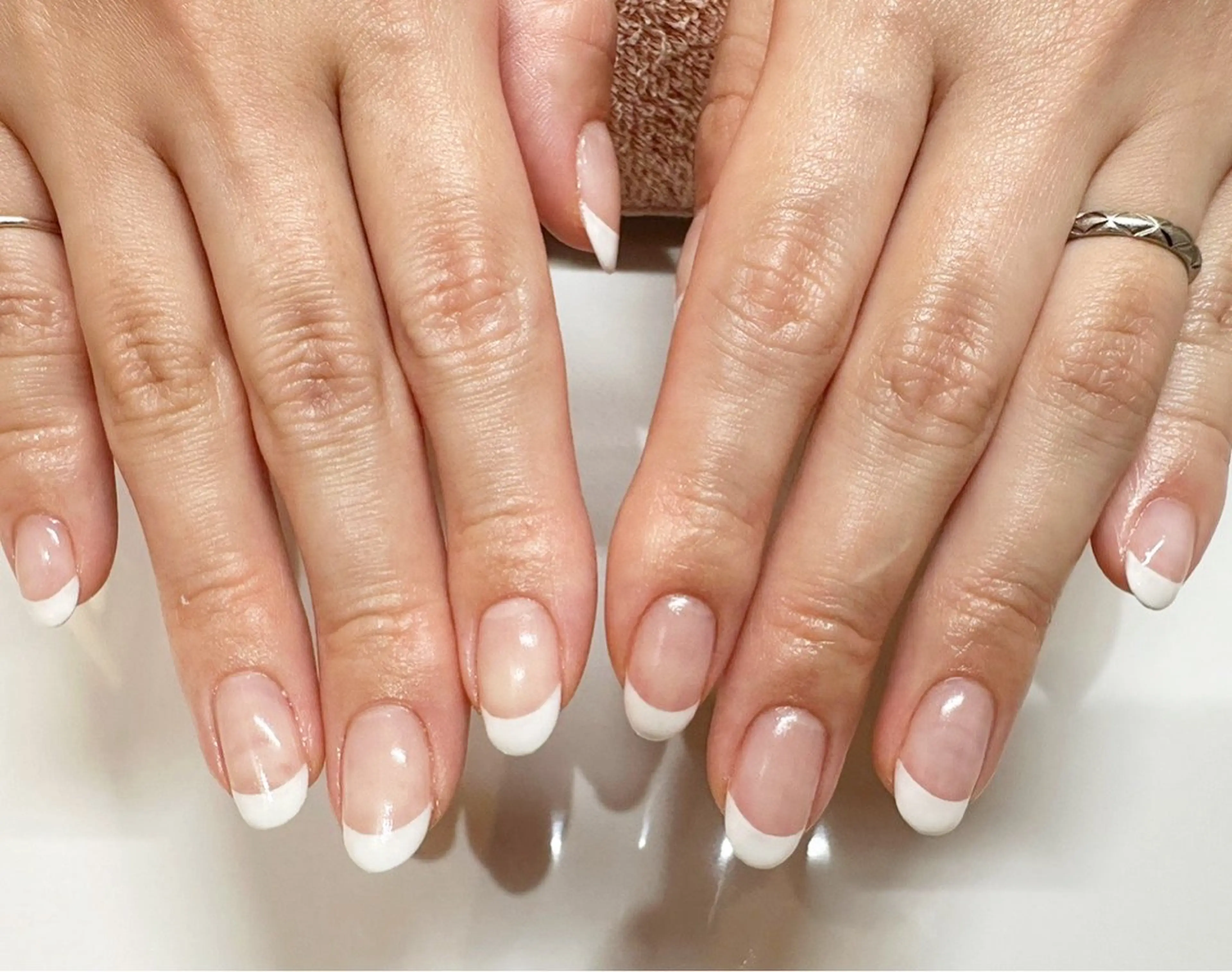 ネイル フレンチネイル AmorNail所属・Ugawa Kumiのネイルデザイン