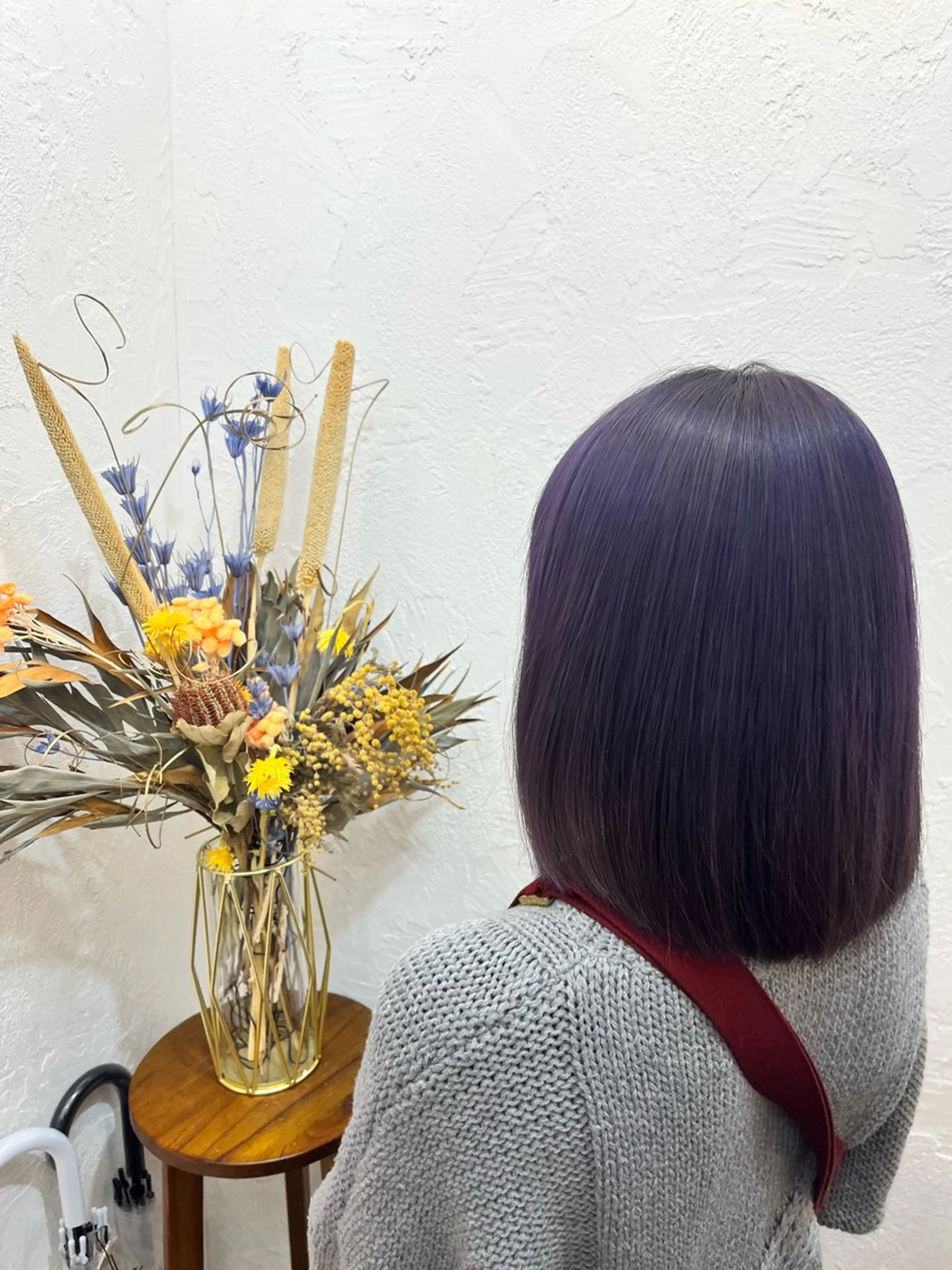 ショート カラー 新宿デザインカット 👶RENAのヘアスタイル