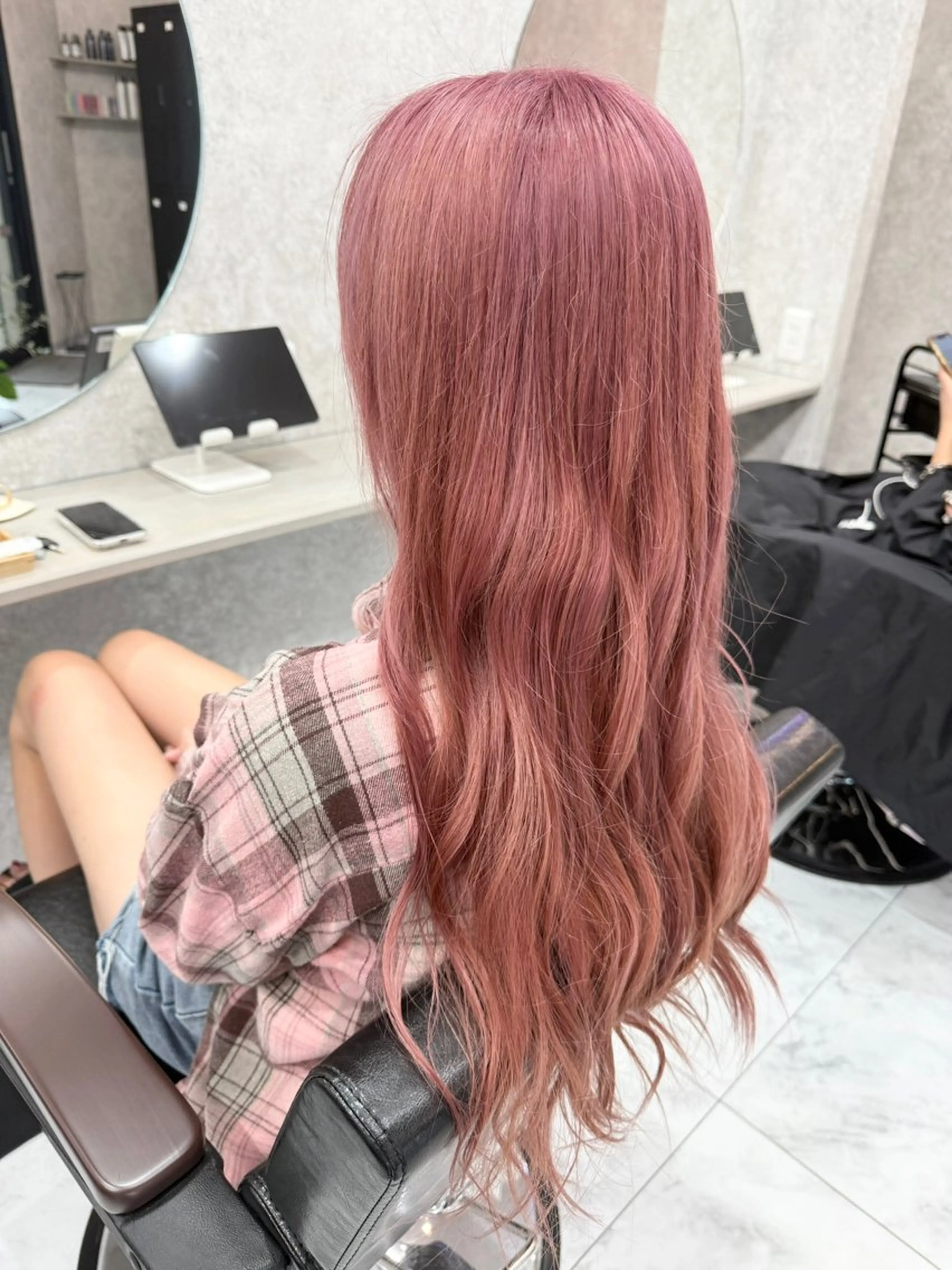 ロング カラー 🌺ハイトーン🌺 矢葺 なぎさ🌺🌺のヘアスタイル