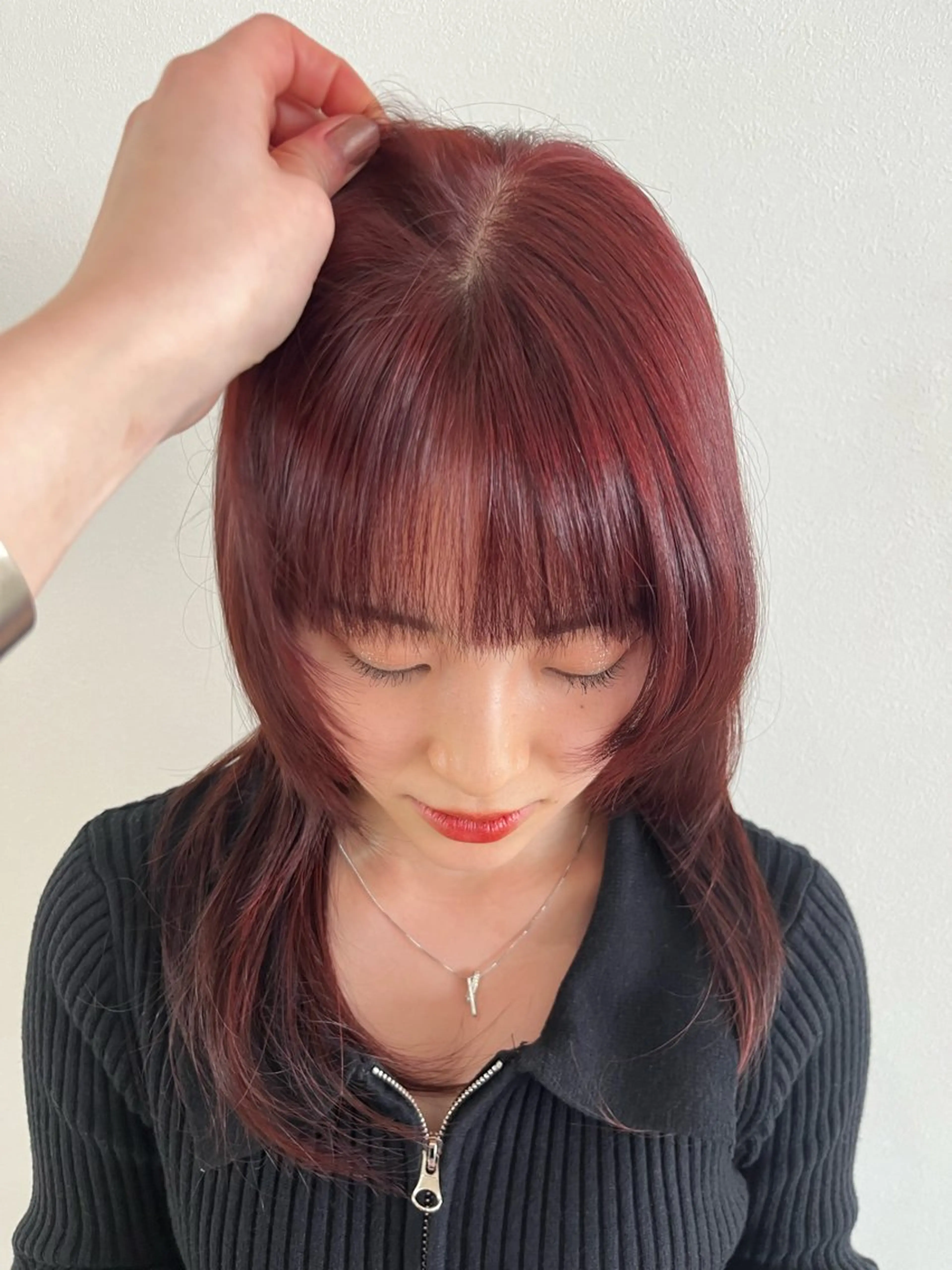 セミロング カラー ANY／ Nanaのヘアスタイル