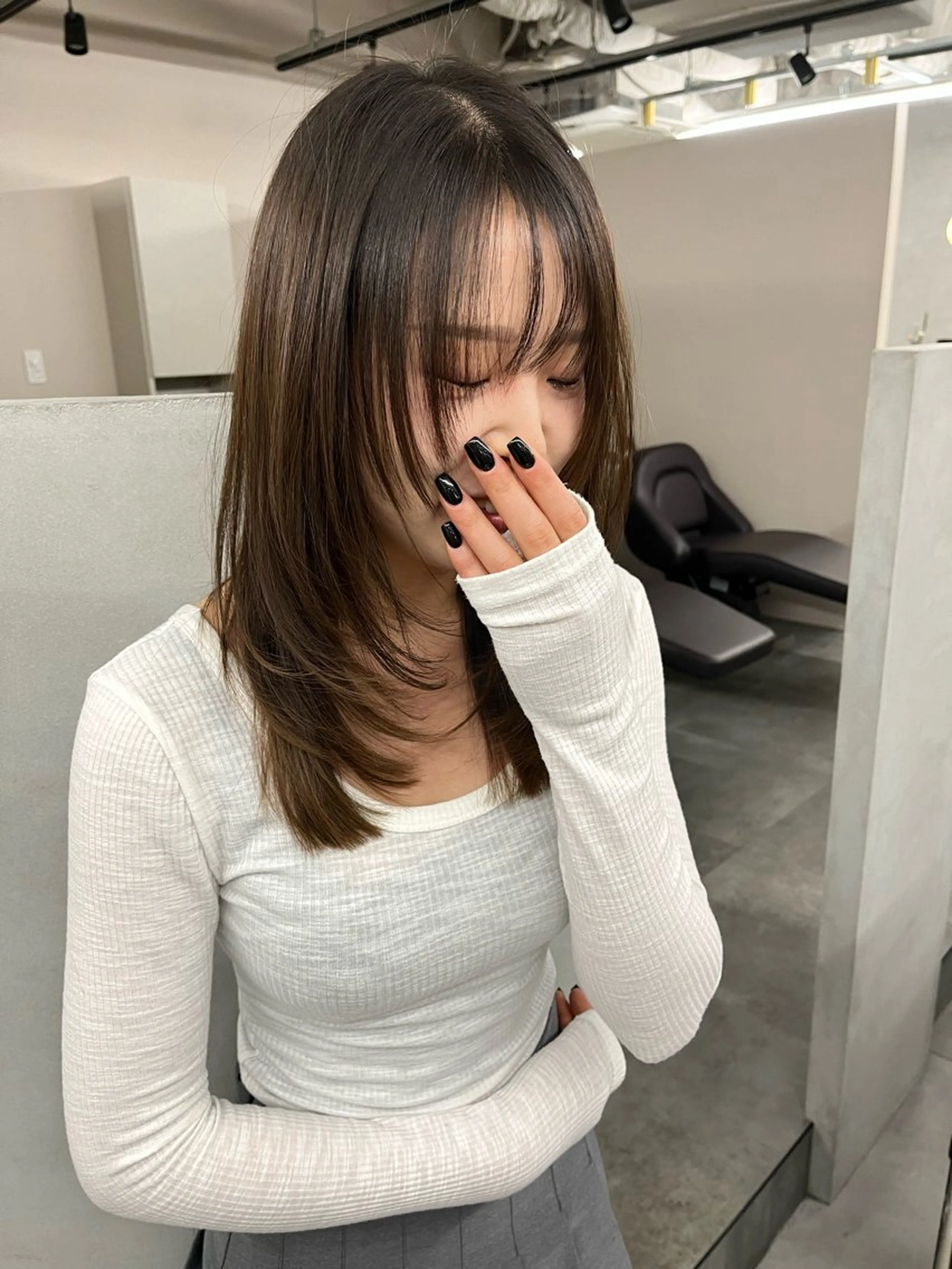 ロング 髪質改善 岸田 悠佑のヘアスタイル