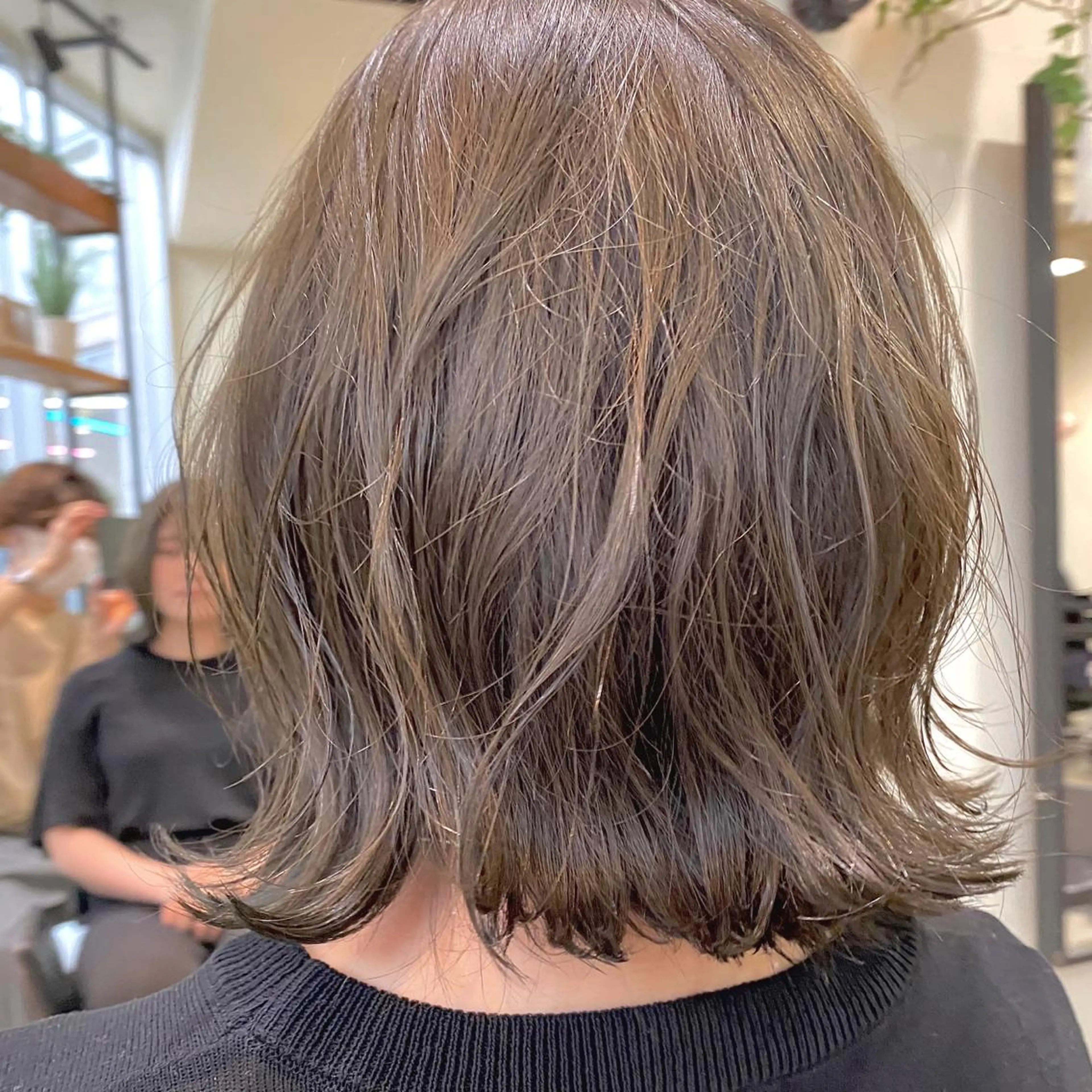 ミディアム カラー ヘアアレンジ tane.所属・【ダメージレス施術】 【透明感】北村 拓也のヘアスタイル