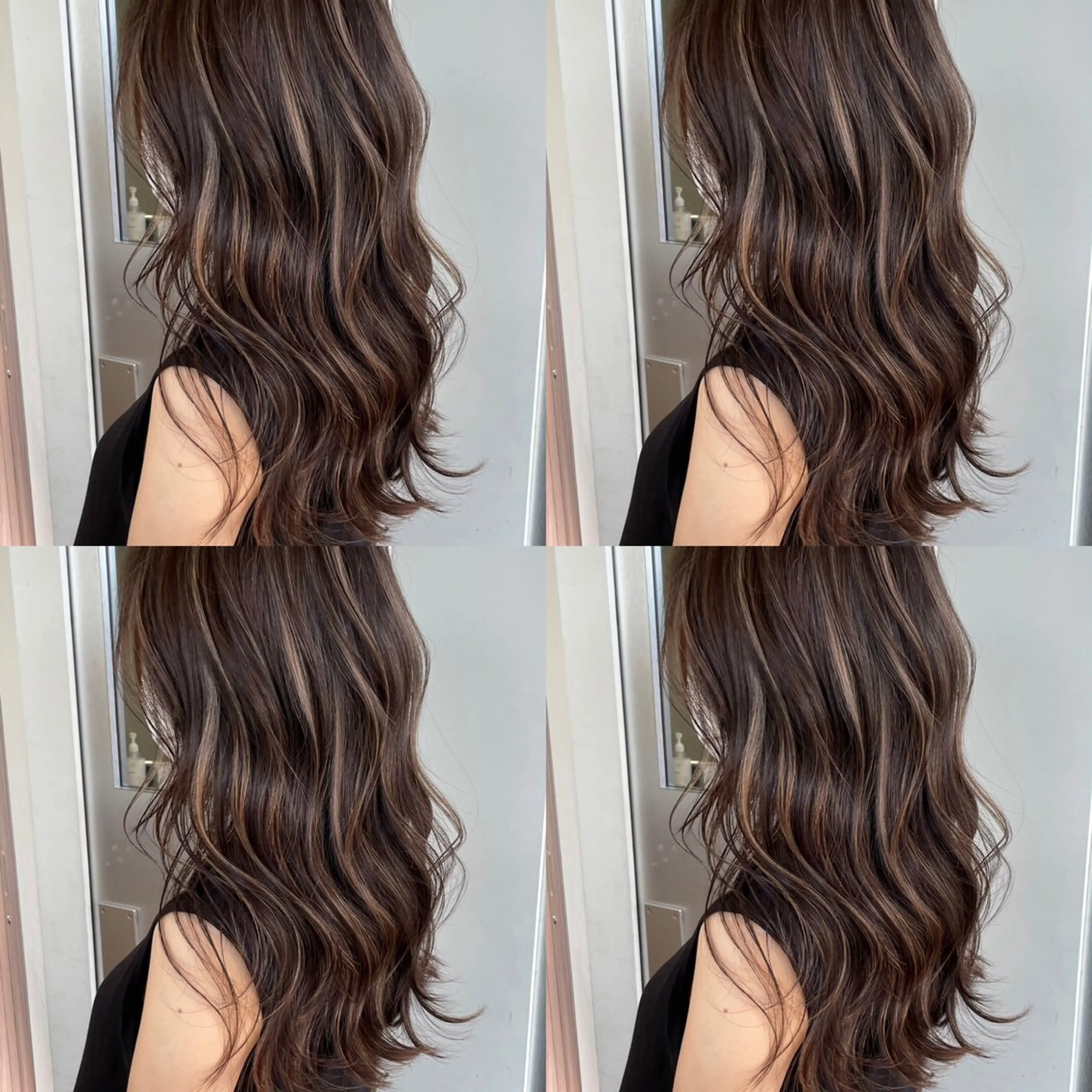 ロング カラー バレイヤージュ ベージュカラー ブリーチ ケアブリーチ ダブルカラー ご予約 宜しくお願いします！のヘアスタイル