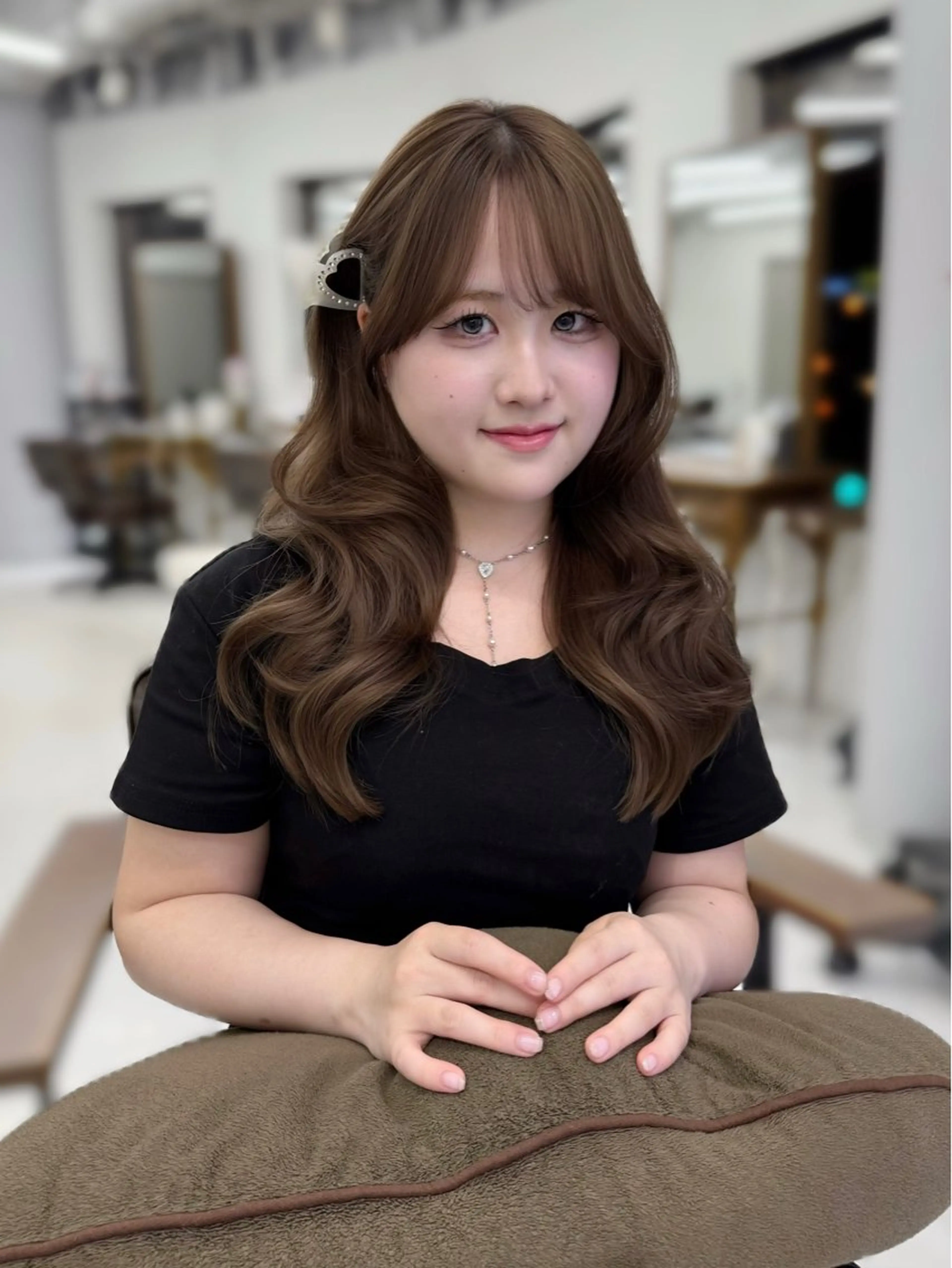 ロング カラー カット ヘアカラー 韓国ヘア×髪質改善 /yoshikaのヘアスタイル