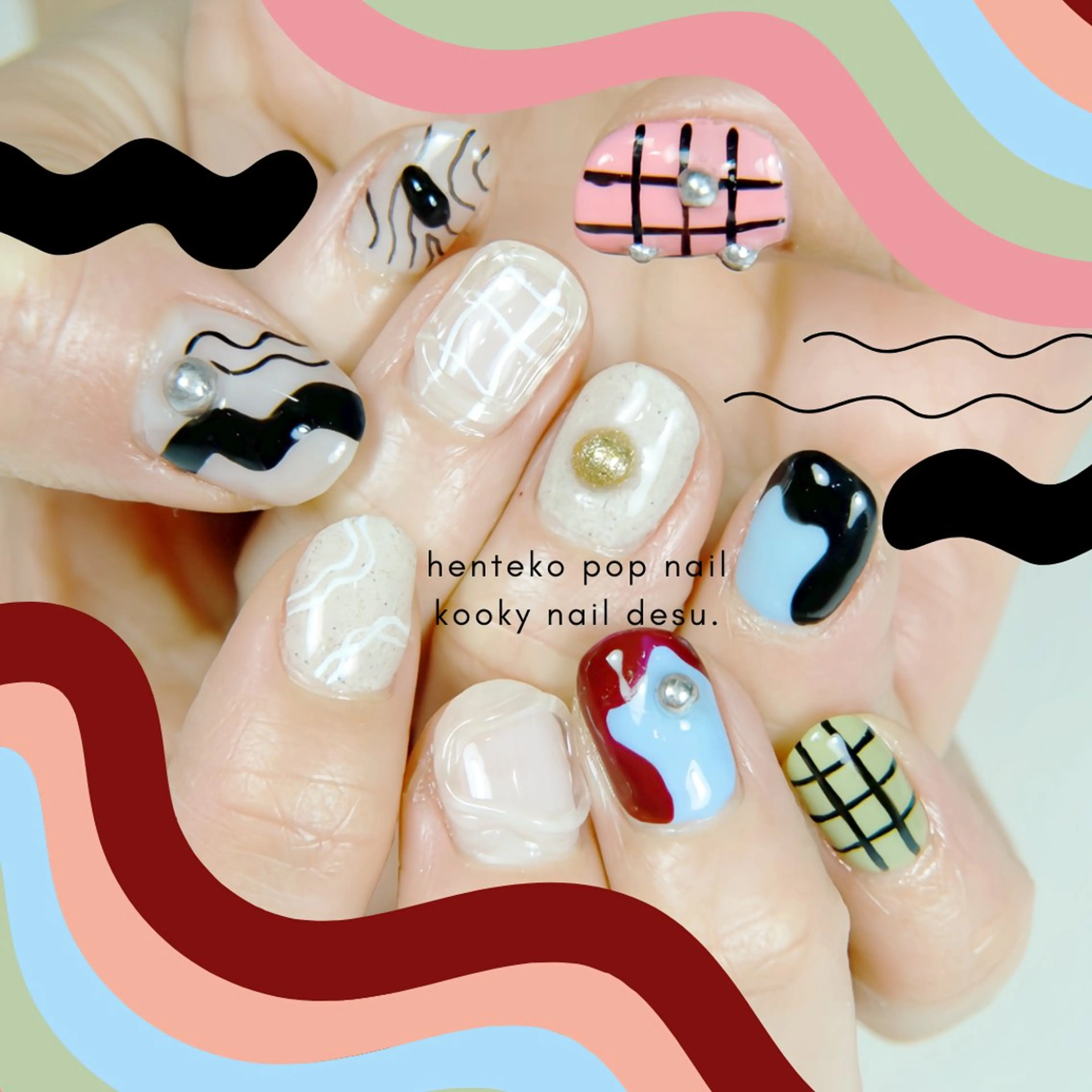 ハンドネイル kooky nail (予約ストップ中)のネイルデザイン