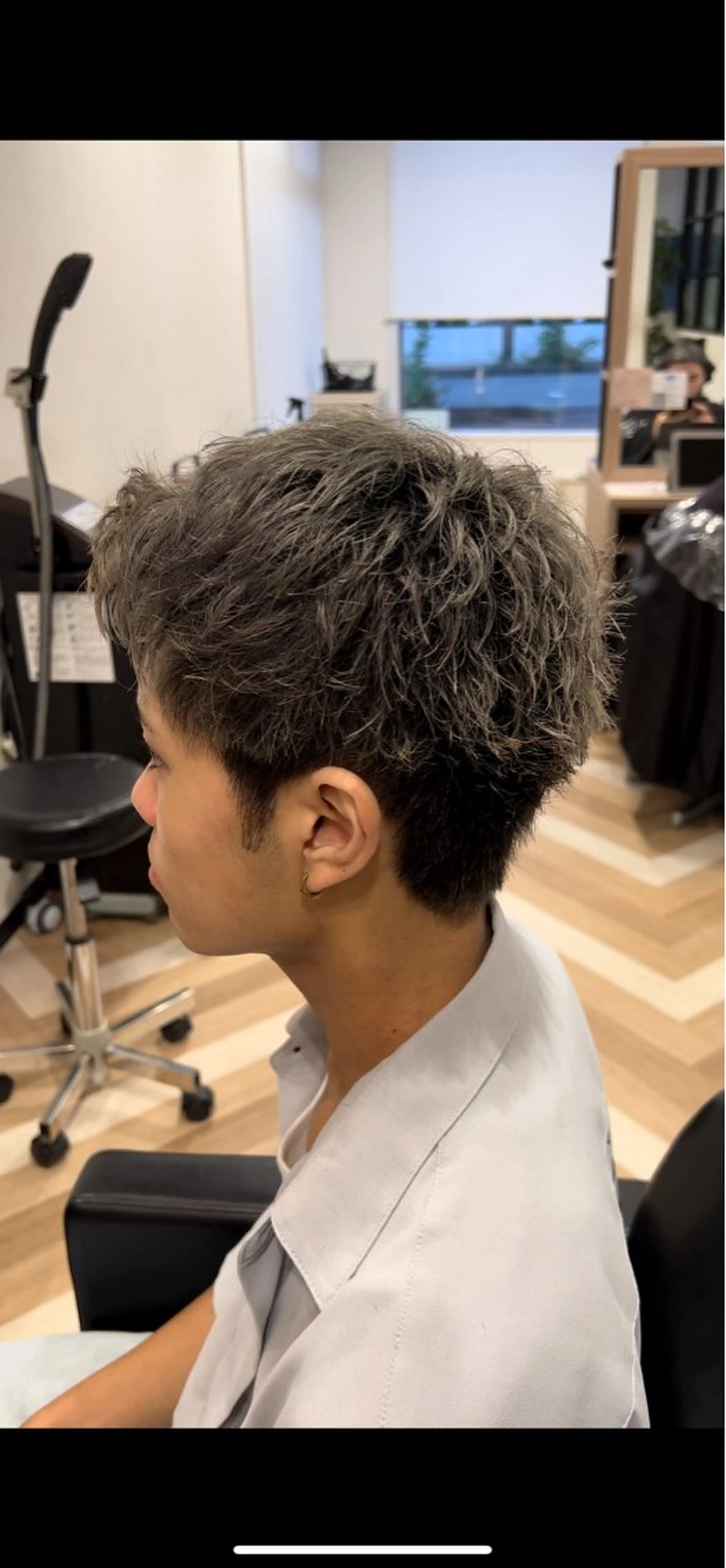 メンズ スパイキーショート 刈り上げ カット 剣持 快吏ARISEのヘアスタイル