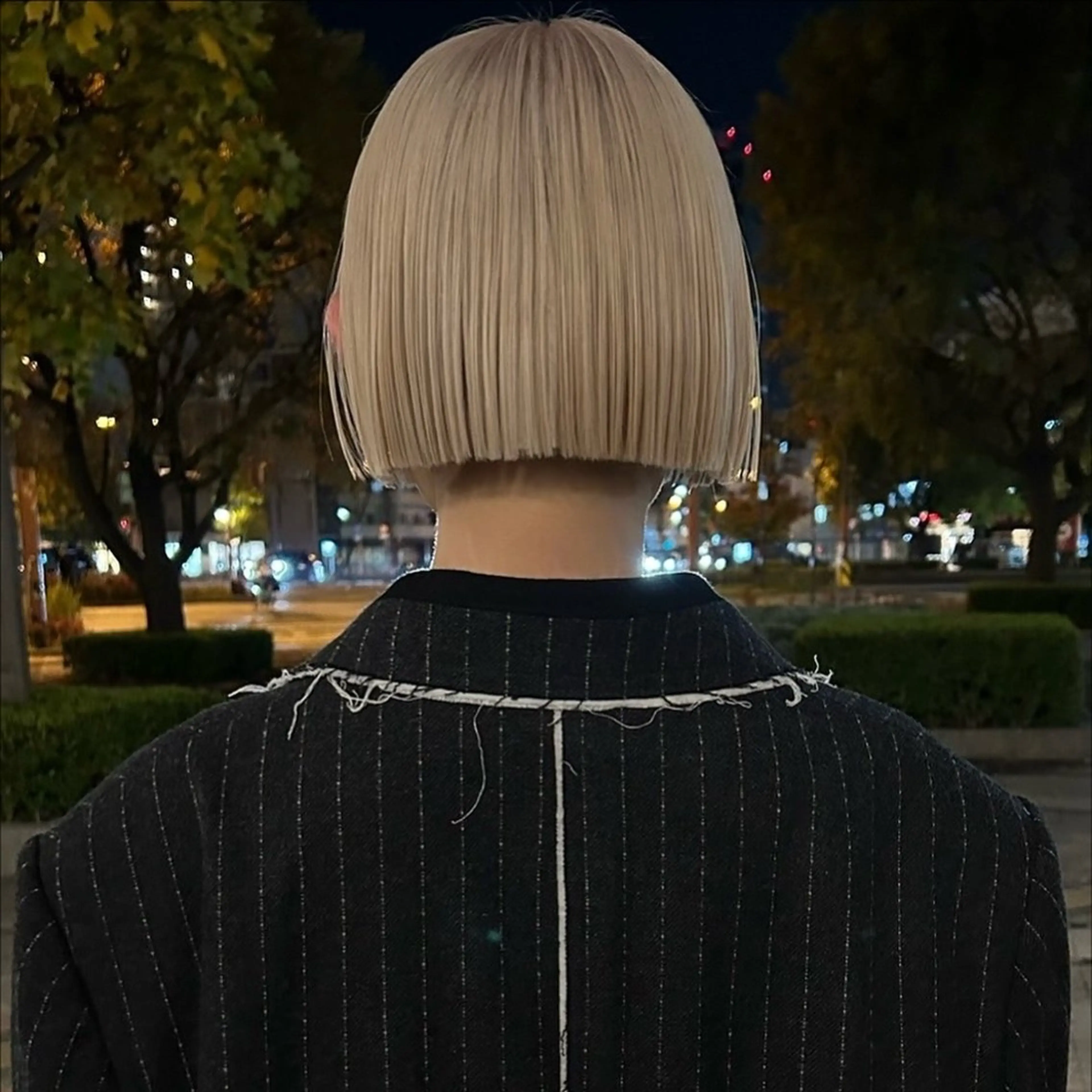 ショート カット ヘアカラー ボブ/ショートボブ/ 岡山駅/別曽遥也のヘアスタイル