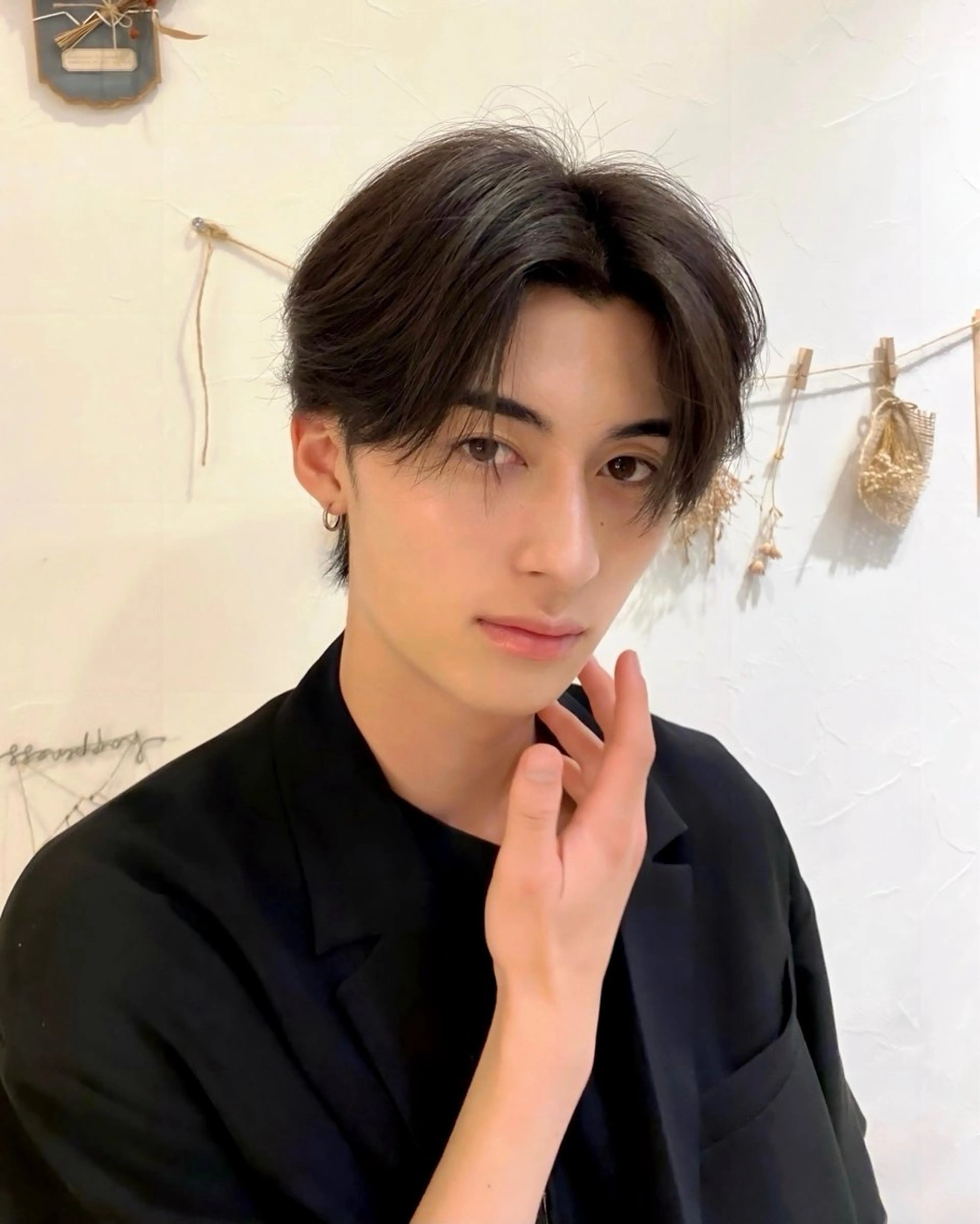 メンズ me by ,,梅田茶屋町所属・メンズ韓国ヘア/ 梅田/優月のヘアスタイル