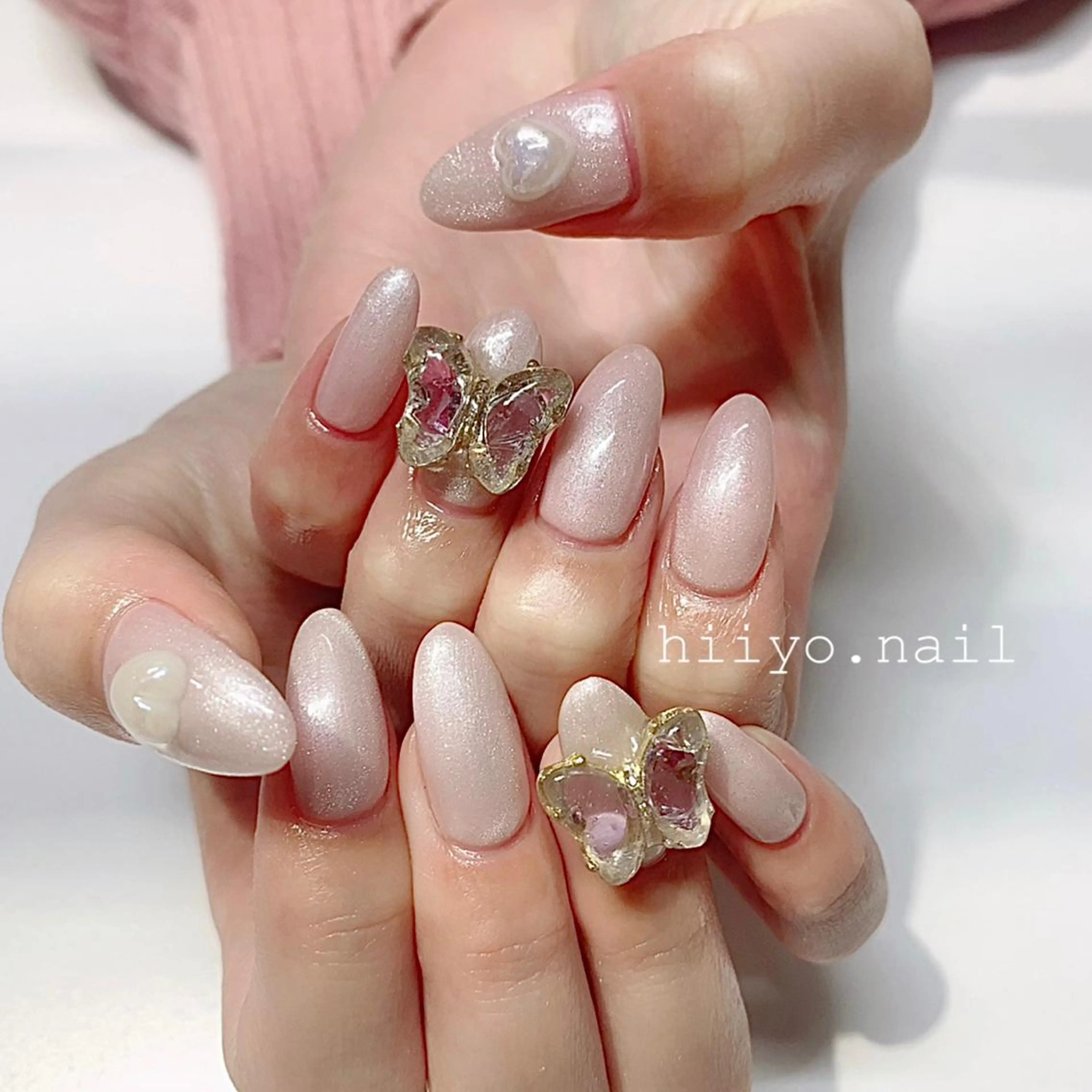ネイル ロングネイル 持ち込み hiyo🫧ネイル /渋谷💍🎀のネイルデザイン