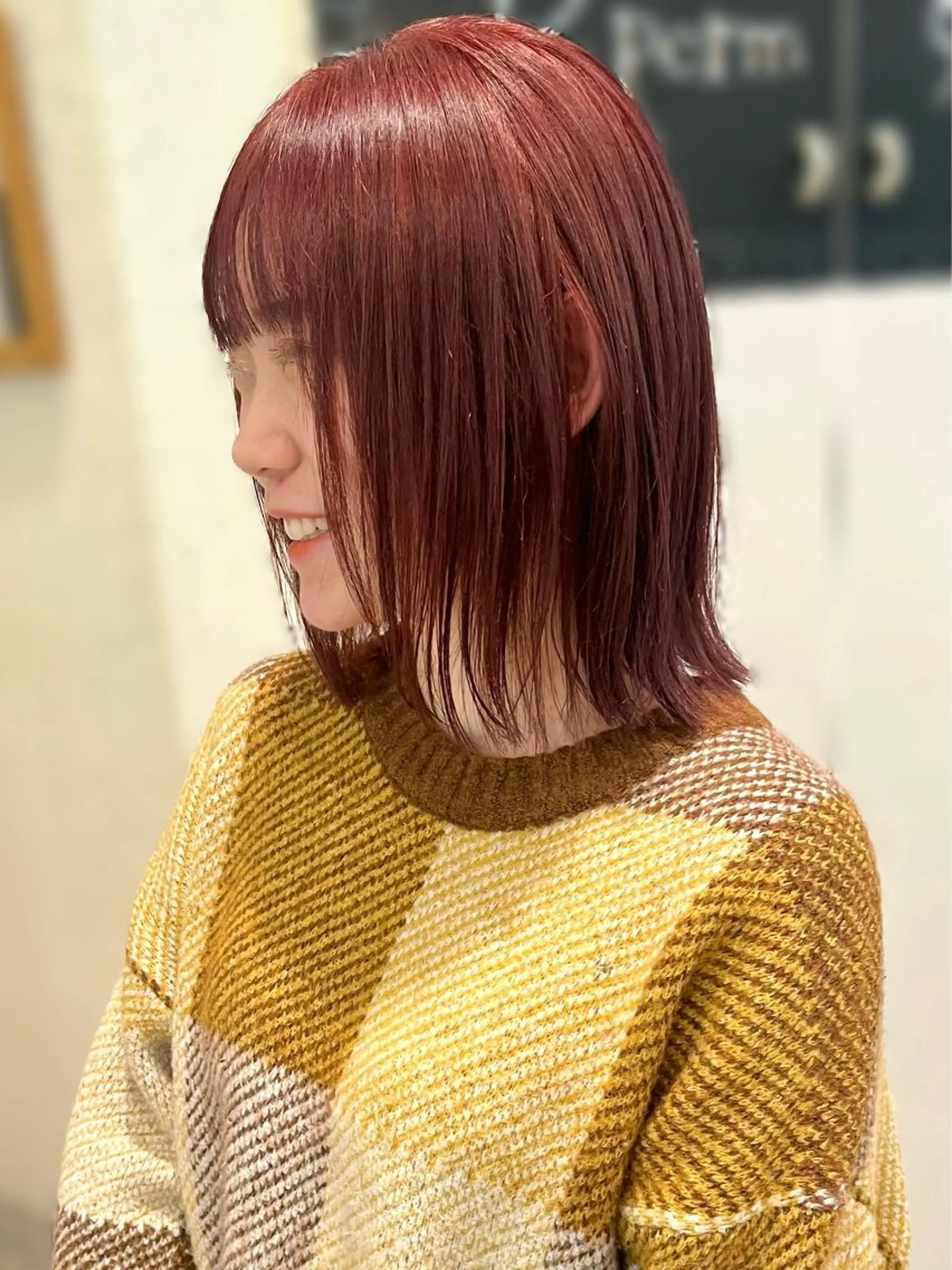 🚹🚺似合わせカット＋ブリーチなしWケアカラー✨の写真