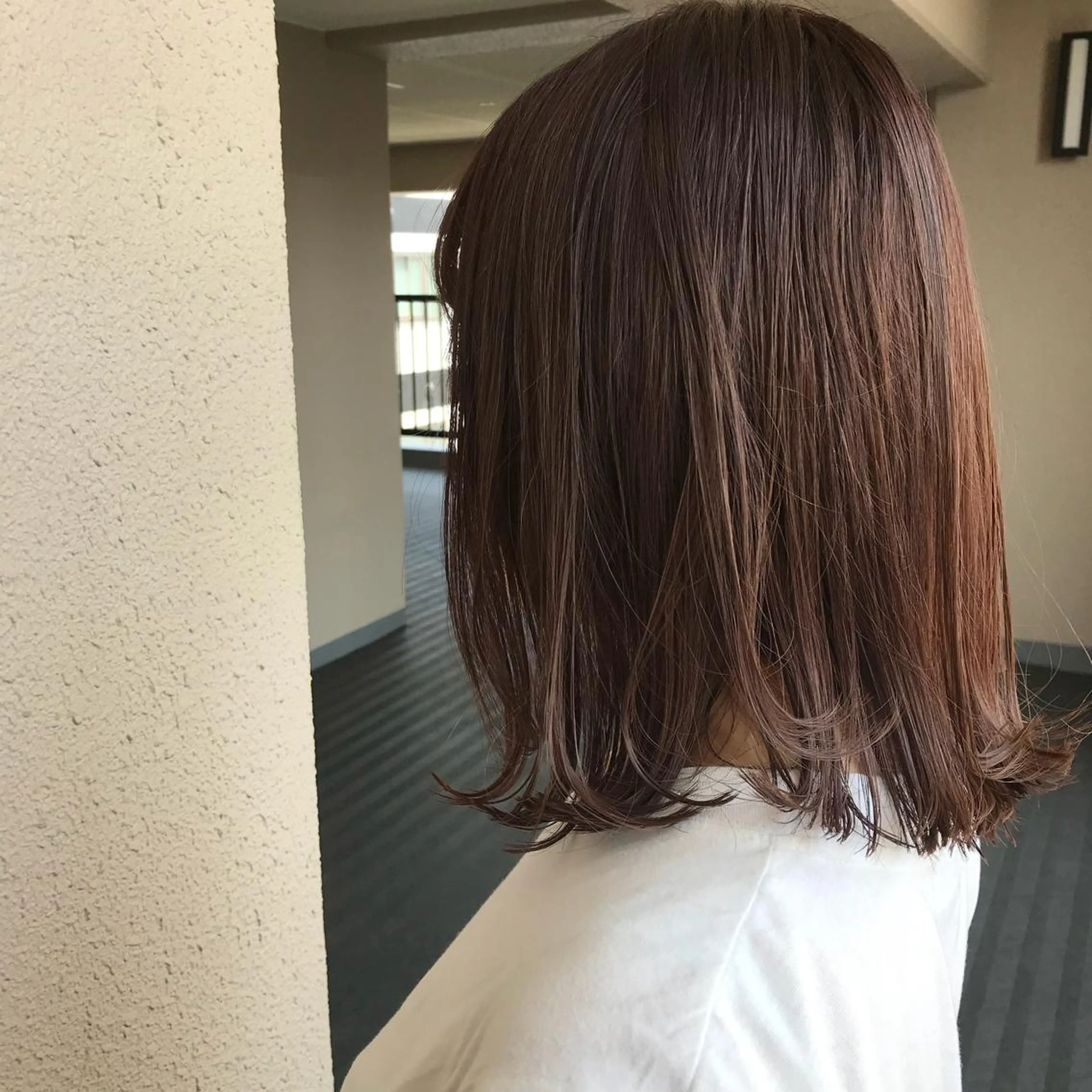 カラー カット トリートメント chouette/ 根本優希のヘアスタイル