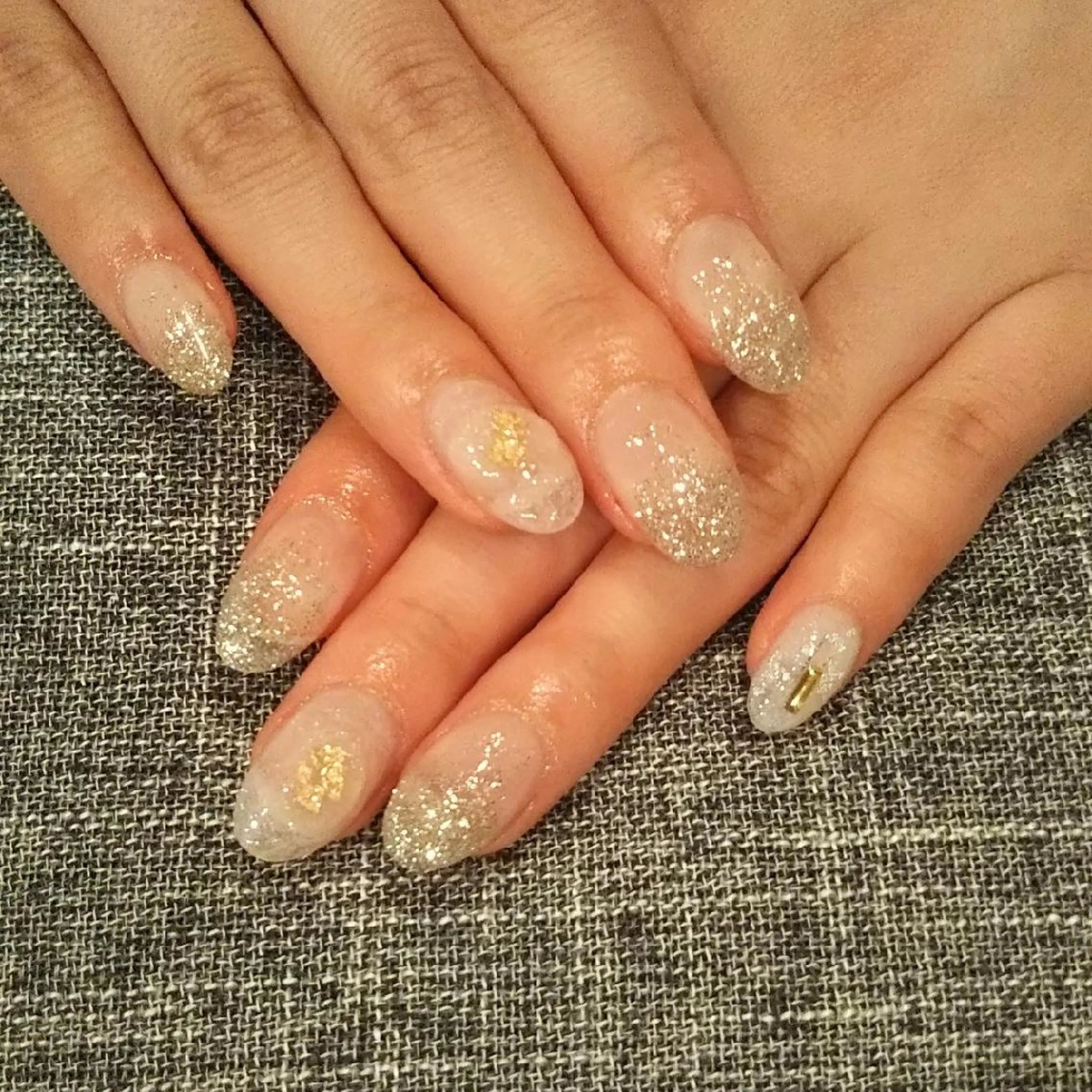 ネイル クリアネイル ジェルネイル 大理石ネイル(マーブル) private salon mieのネイルデザイン