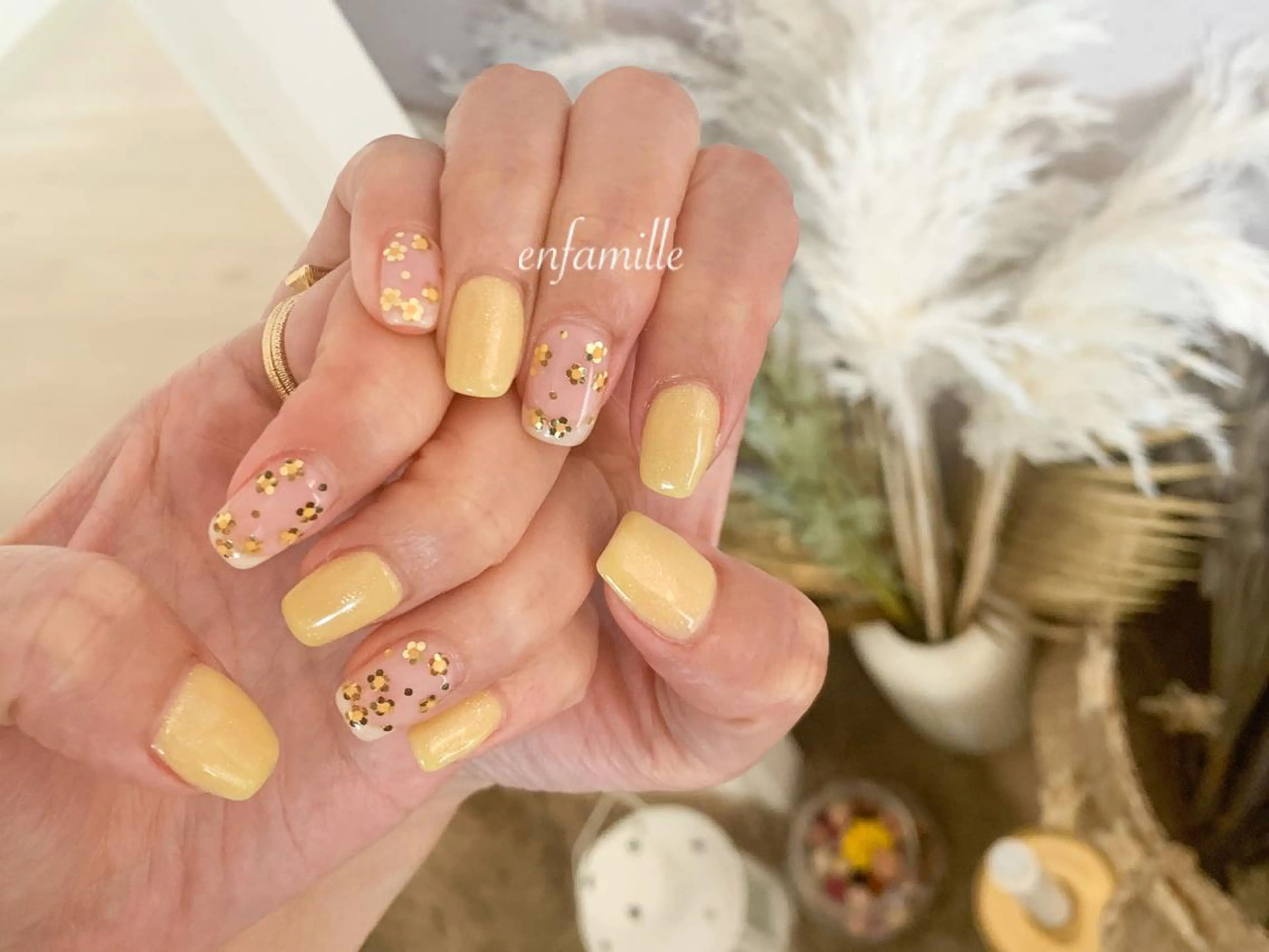 ネイル ハンドネイル nail salon en familleのネイルデザイン