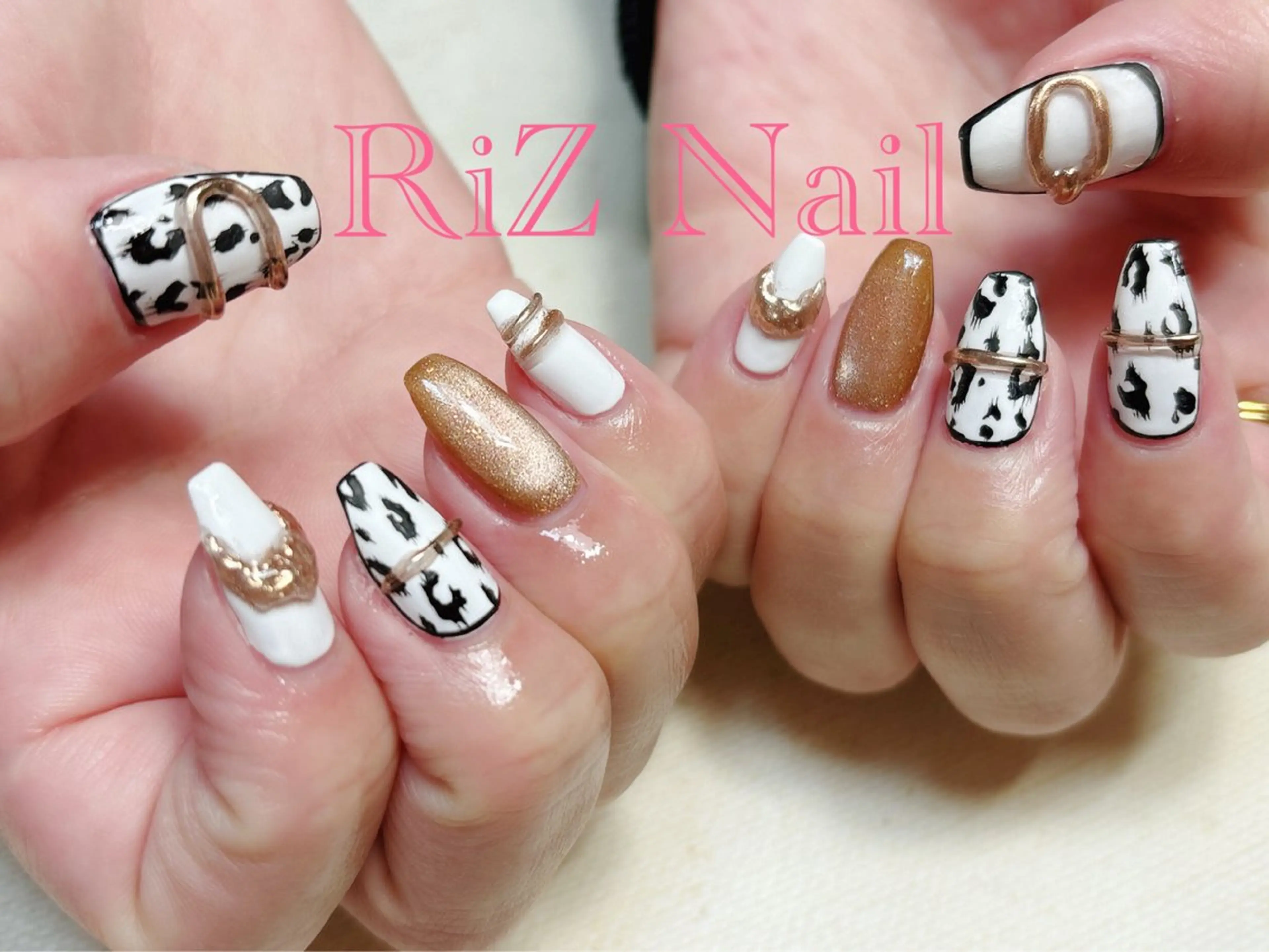 ネイル 持ち込み ハンドネイル RiZ nail salonのネイルデザイン