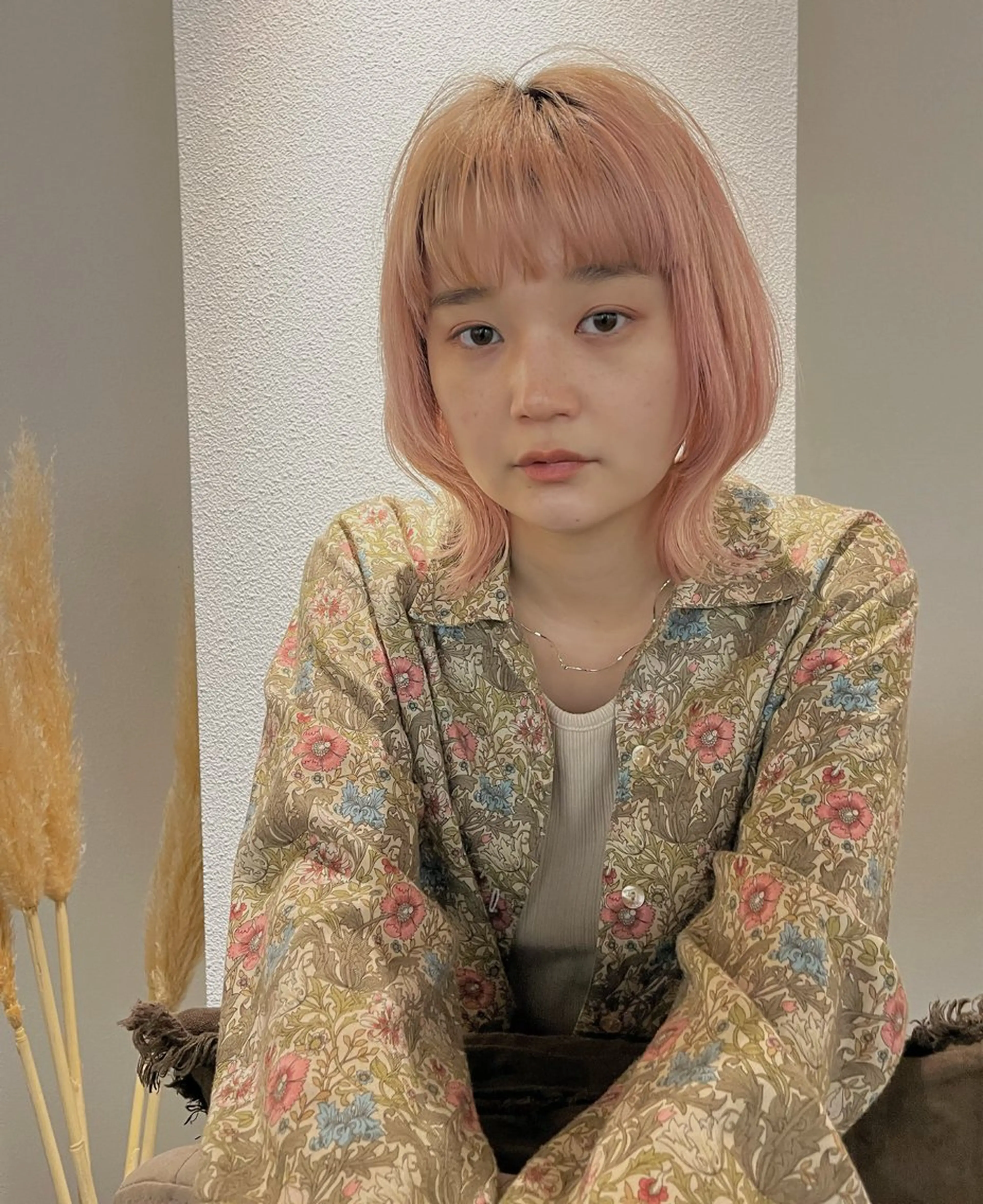 ミディアム カラー 浦和Lond 山本賢人のヘアスタイル