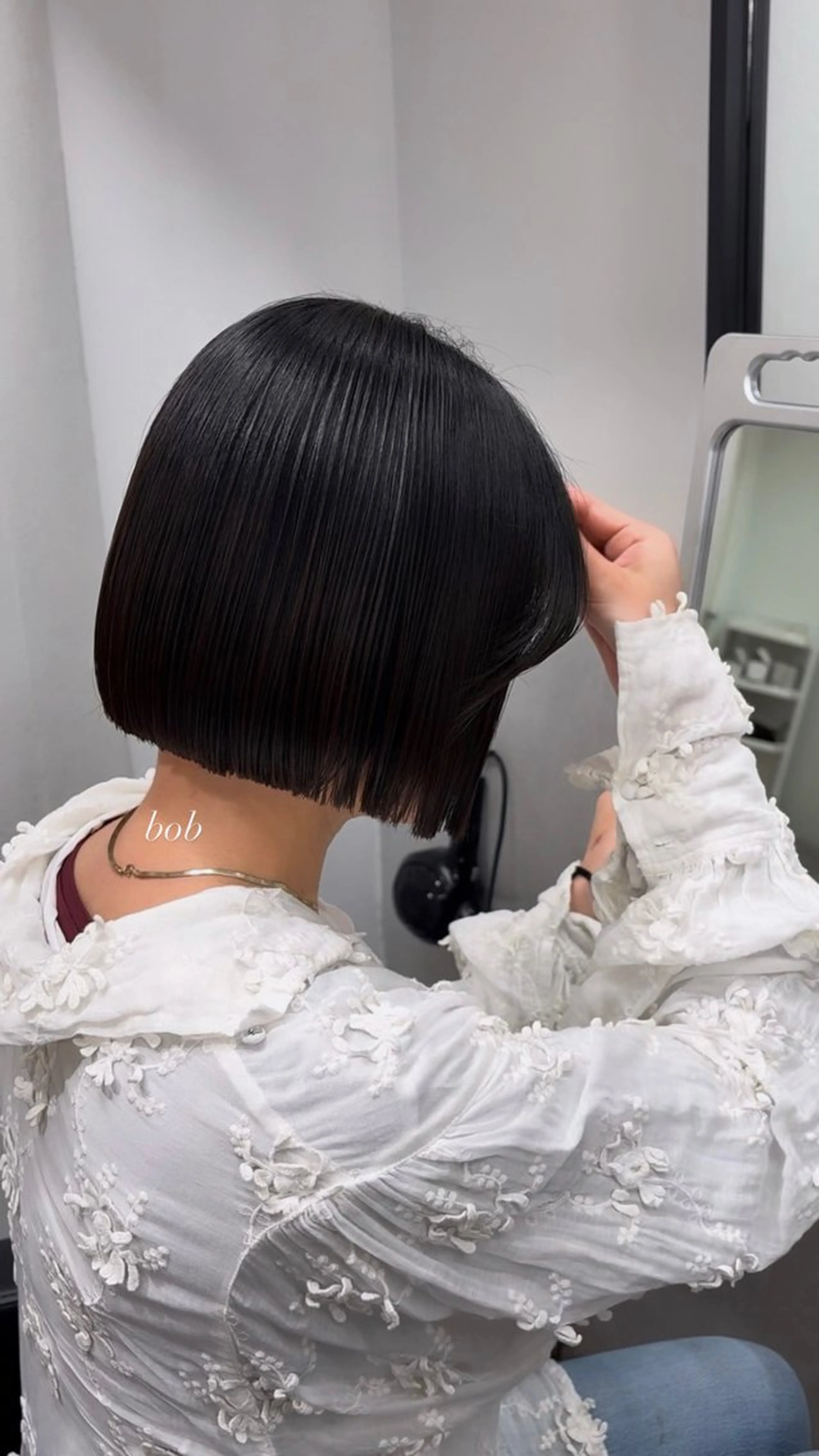 ショート カット トリートメント 新宿美容室/艶モテ髪 /SACHIのヘアスタイル