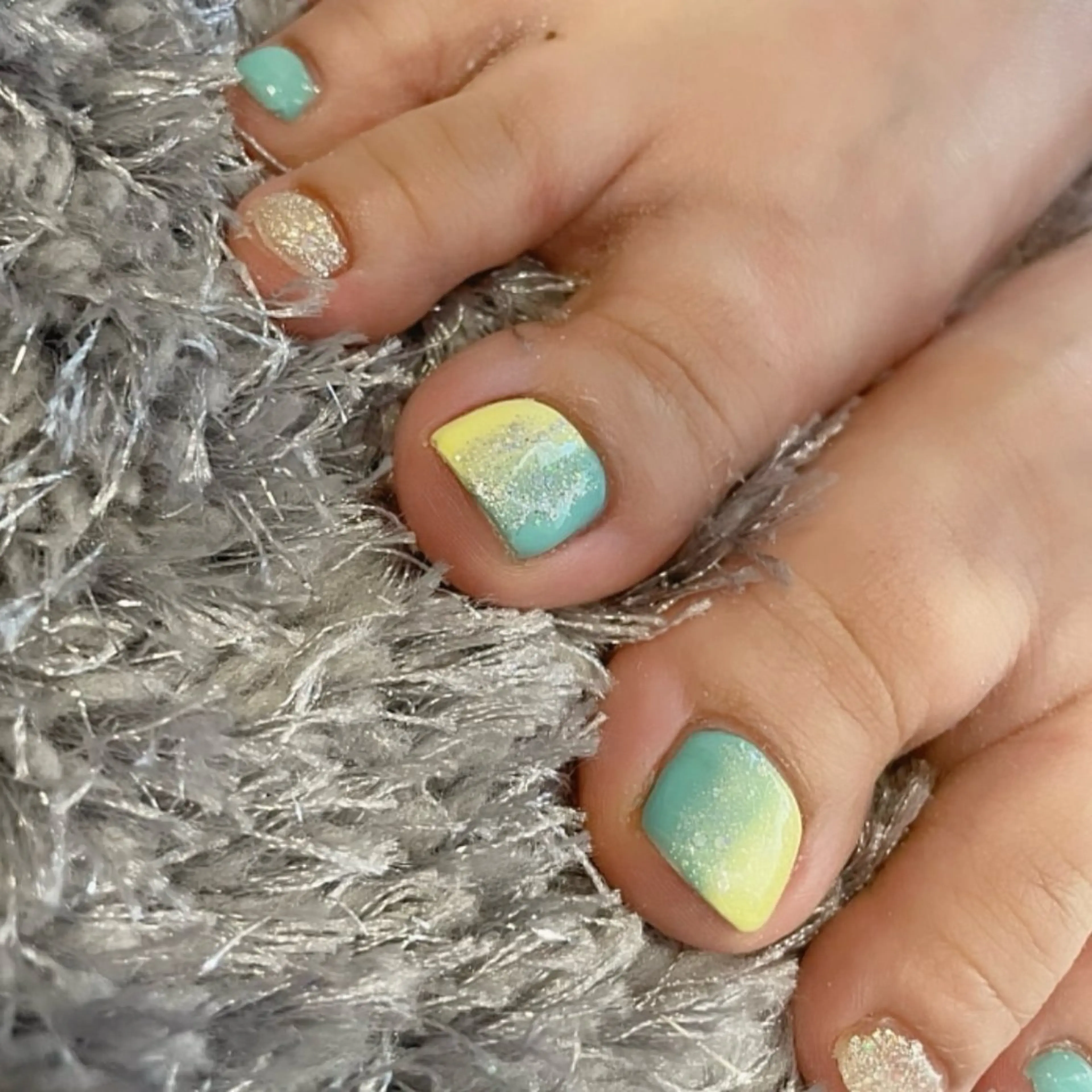 ☻フットネイル☻ワンカラー💅　　　　　　　　　　　　　クリアも可🙆‍♀️オフ無しの写真