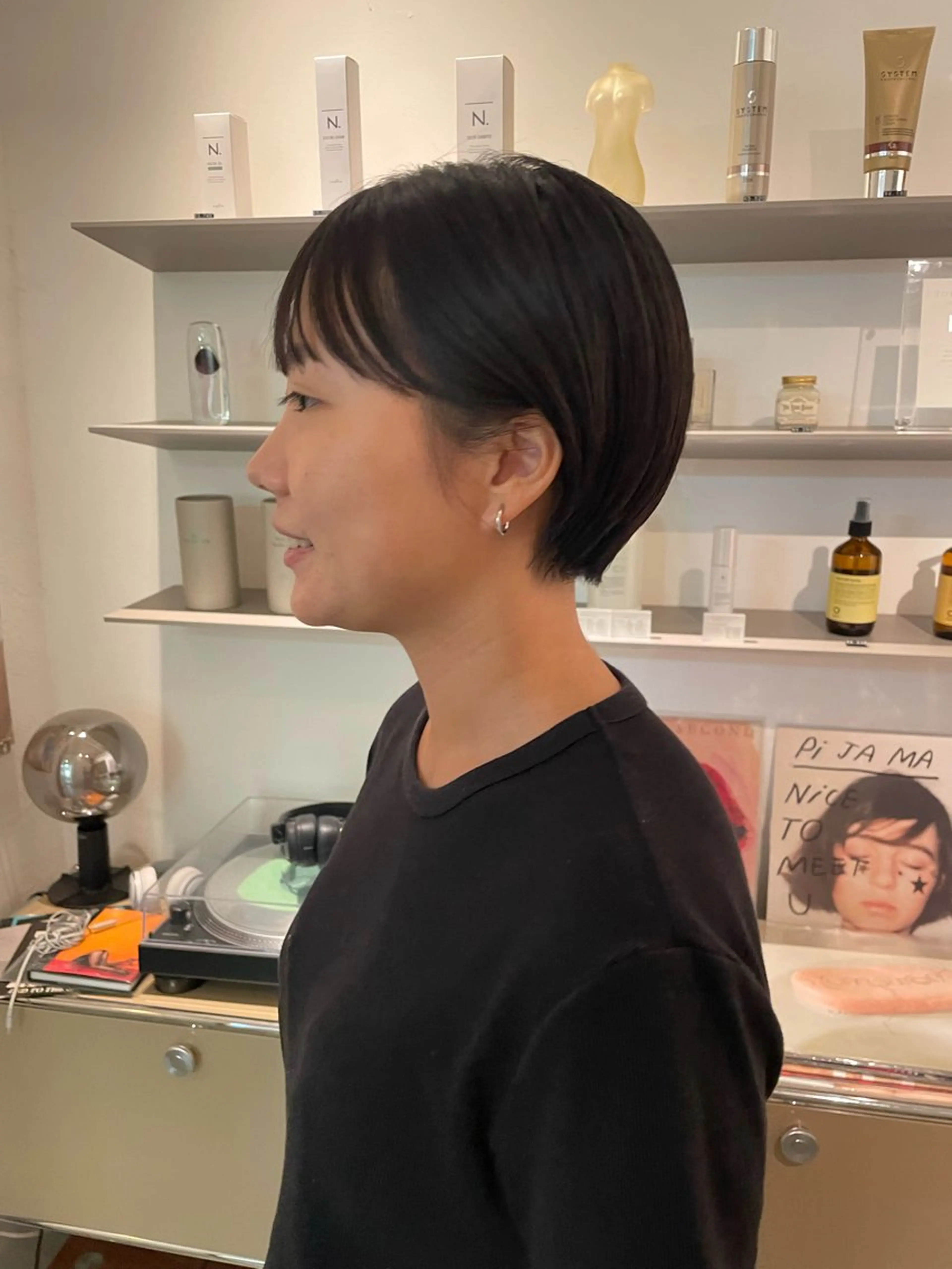 ショート 丸みショート ショートヘア HITOMI 福岡カットのヘアスタイル