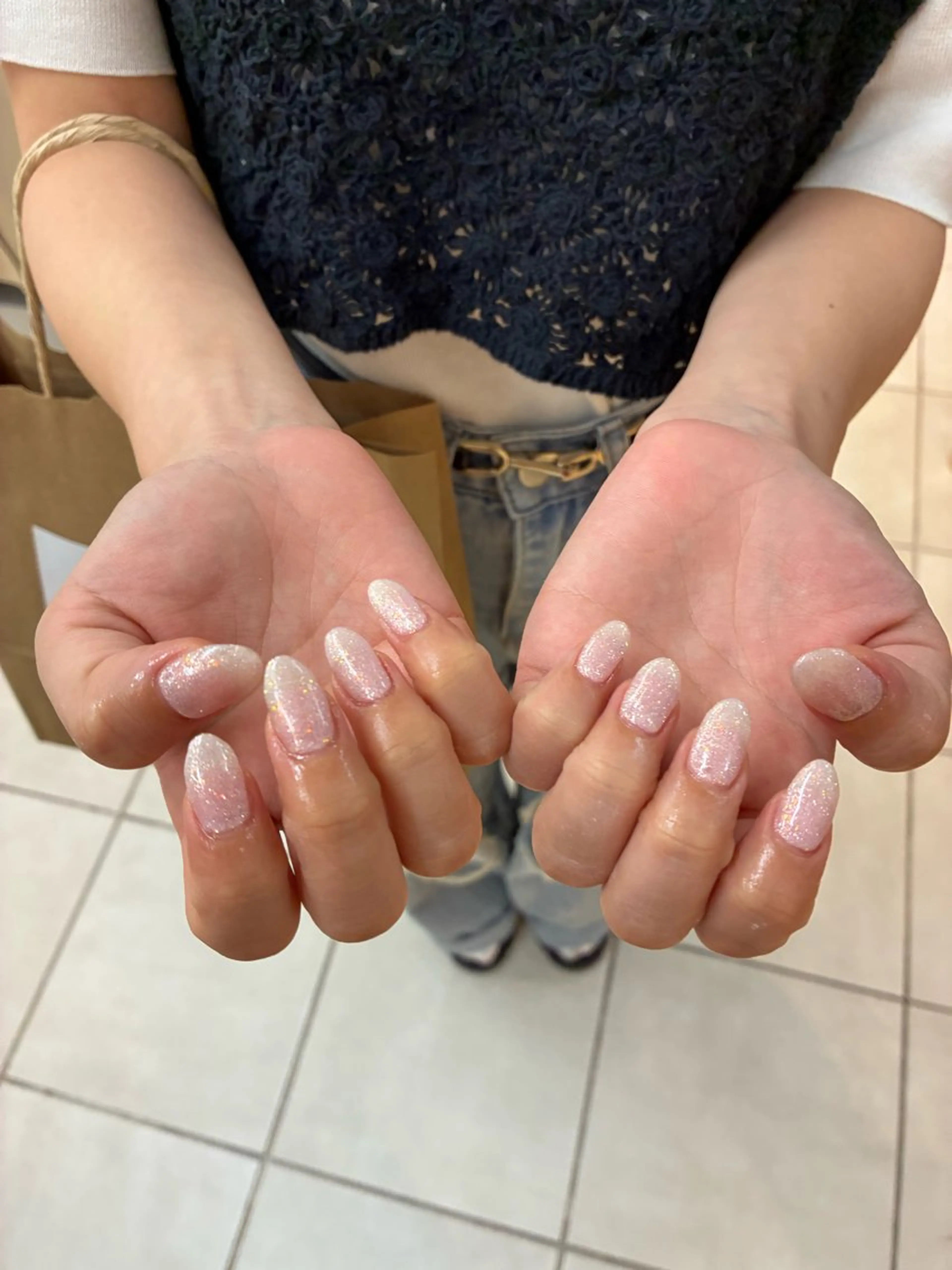 ネイル ラメ(グリッター) moeka nail9のネイルデザイン