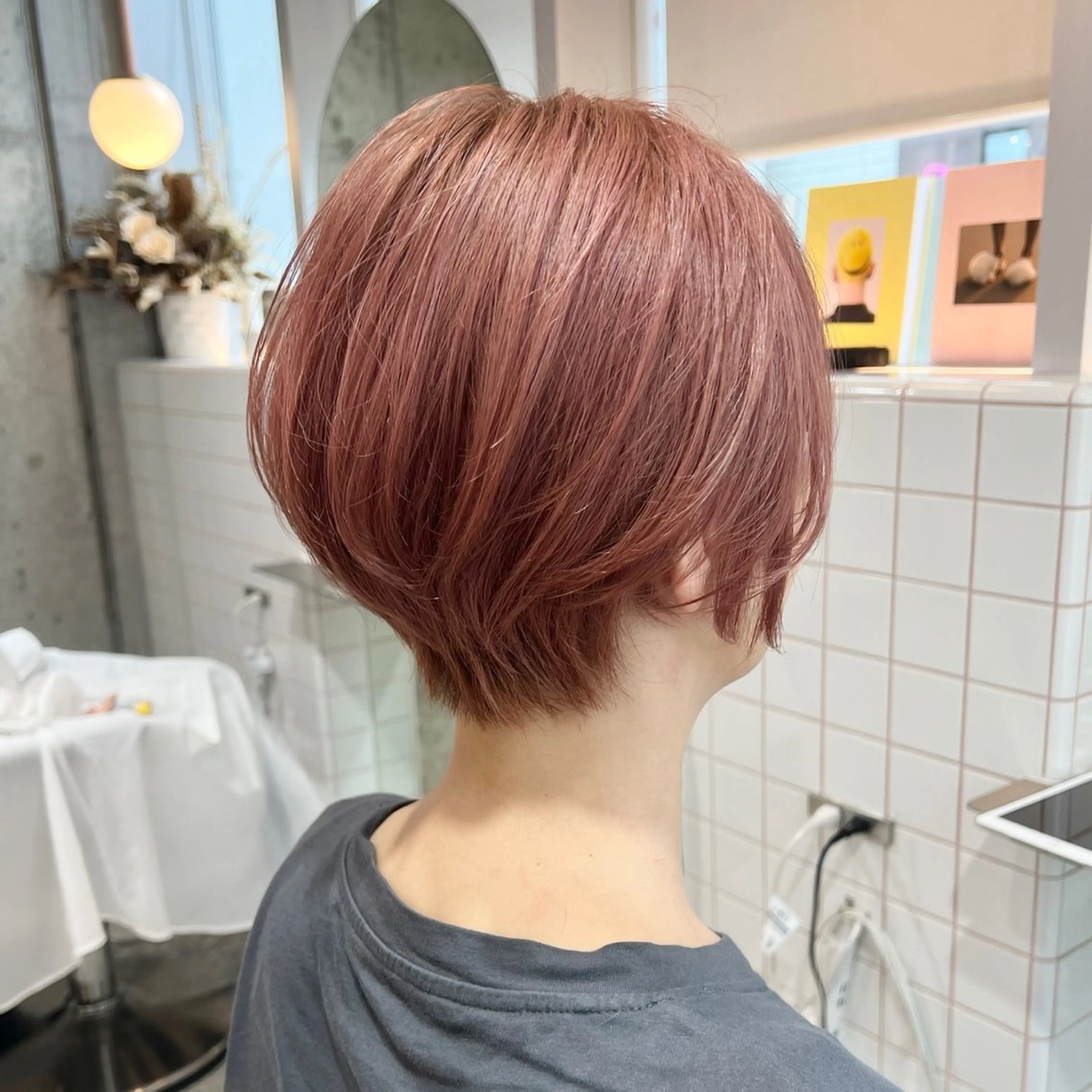 ショート Loom.by Sea【ルーム バイ シー】所属・松本元也✂️新宿 韓国風ボブ/ショートのヘアスタイル
