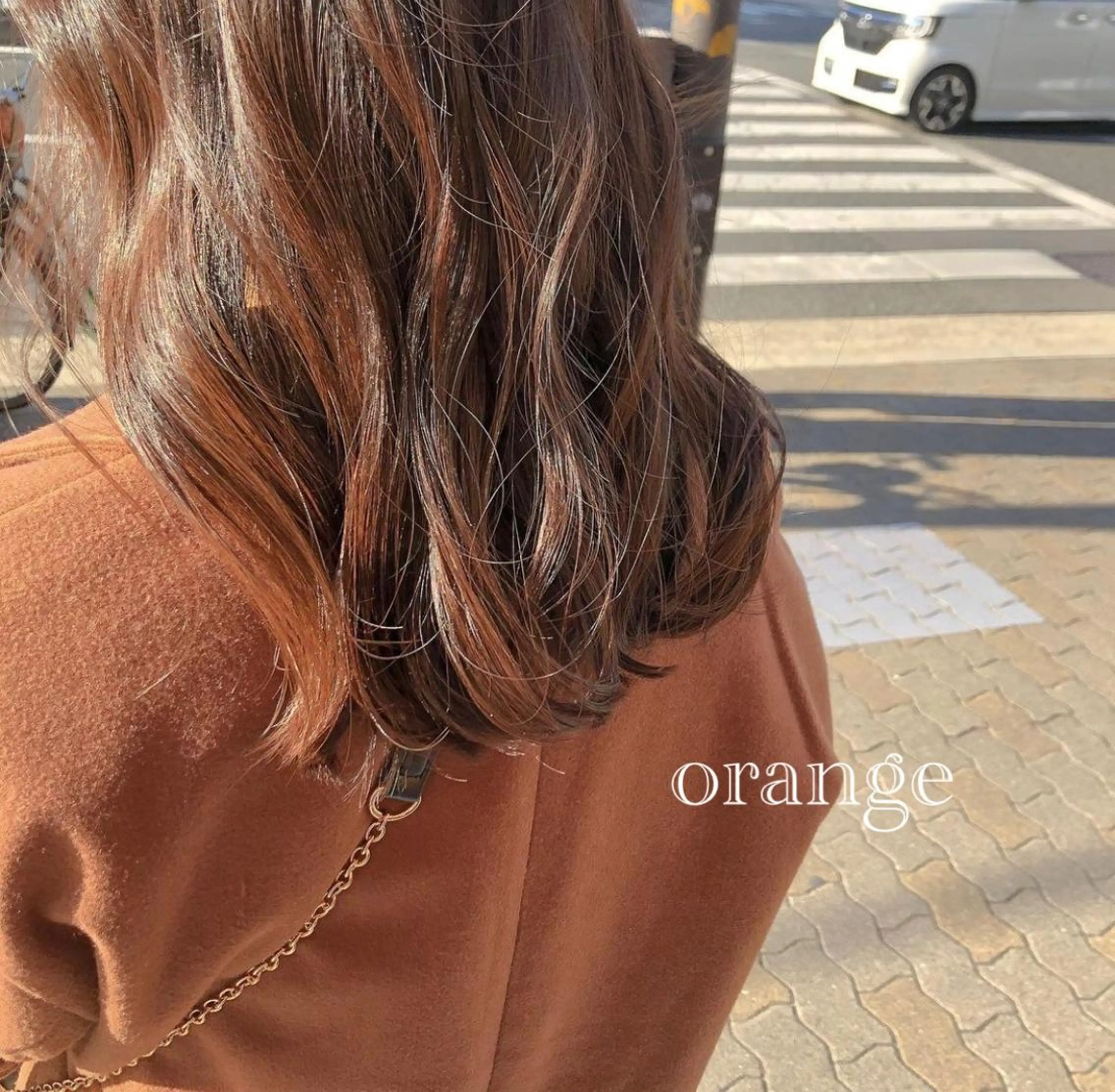 ミディアム くびれヘア 韓国風ヘア 似合わせカット 小顔カット カラー得意【梅田】 瀧本友梨乃のヘアスタイル