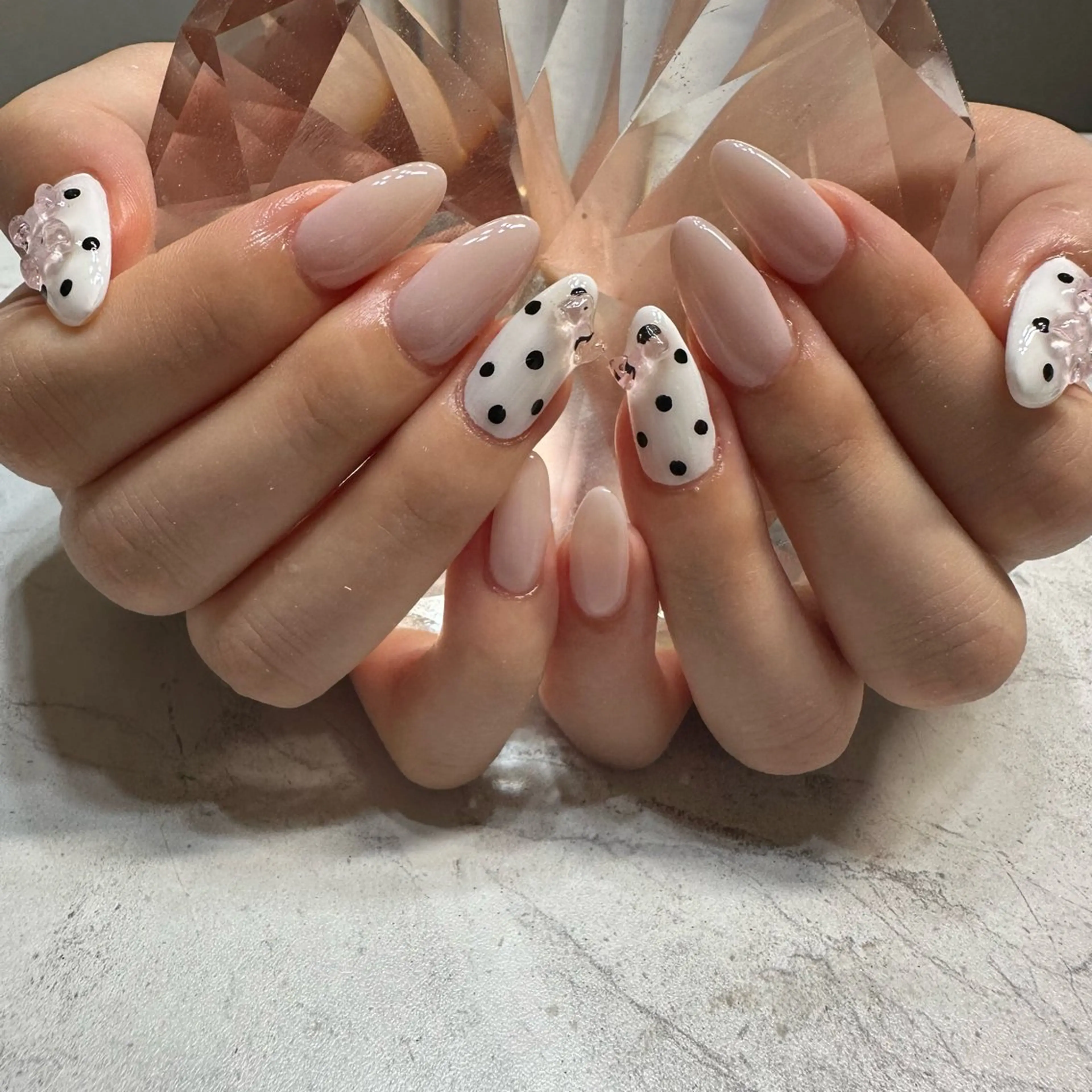 ネイル ドット ハンドネイル Nailsalon Clairのネイルデザイン