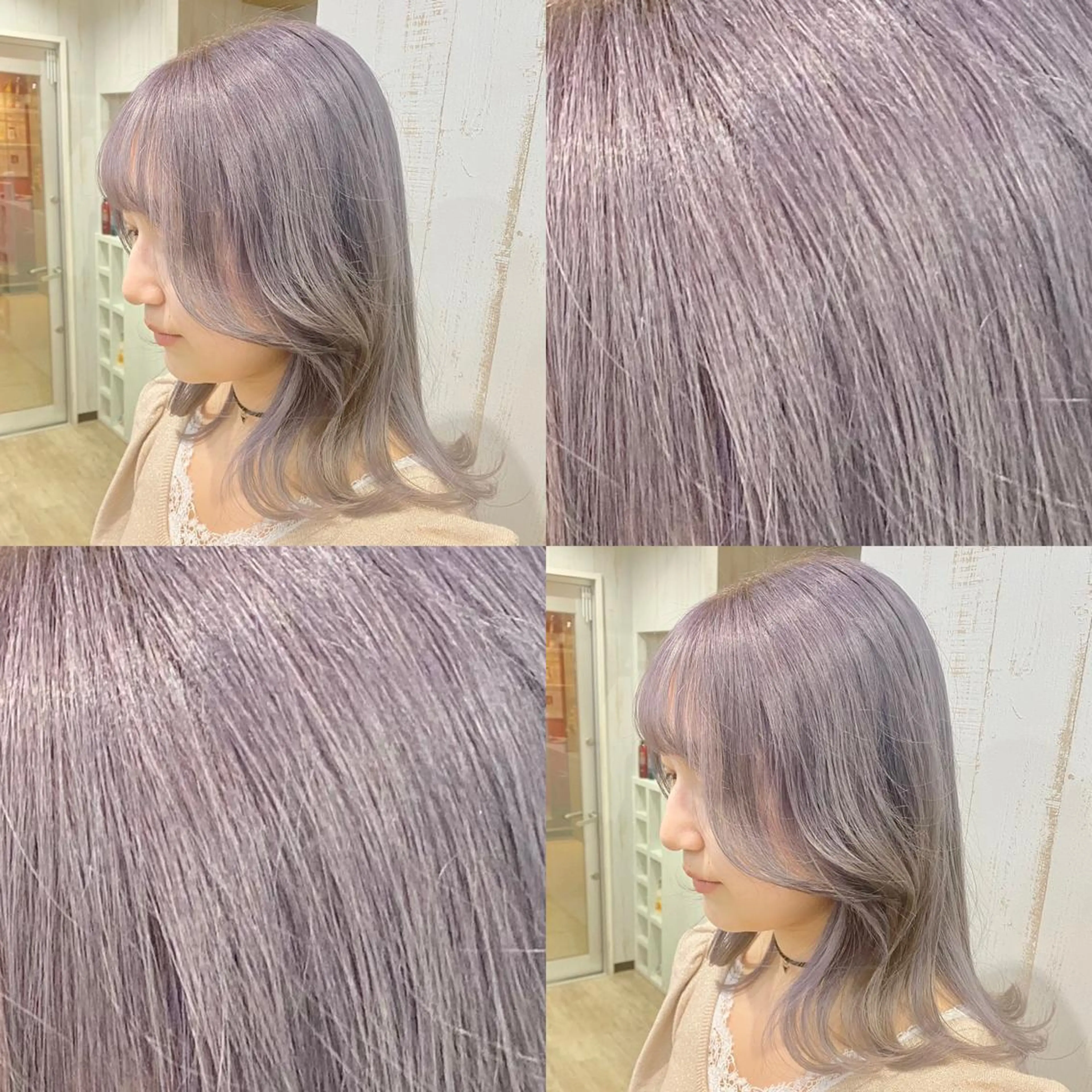 ミディアム ハイトーン💫 エクステ💫maiのヘアスタイル