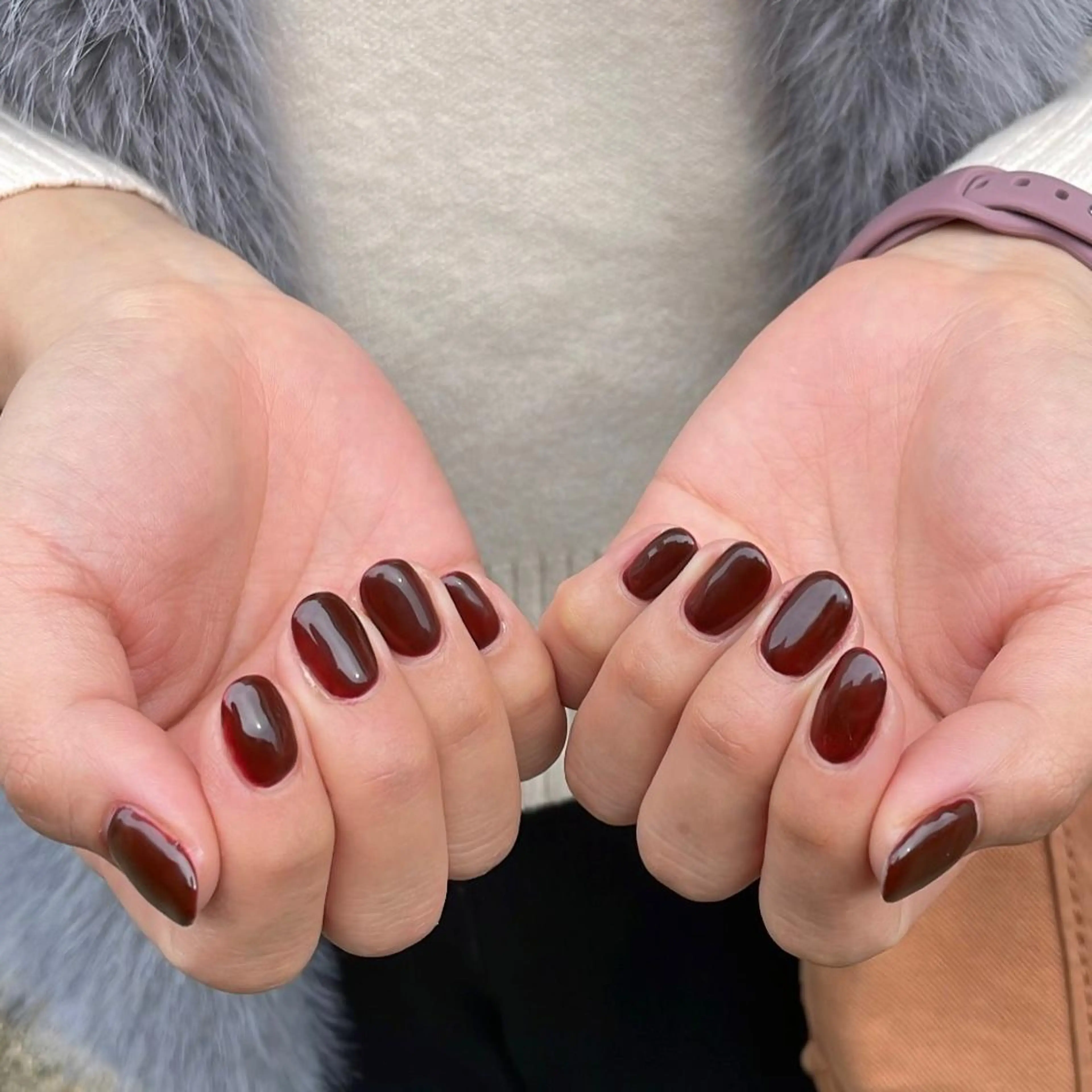 ネイル ボルドー Lofinails ちひろのネイルデザイン