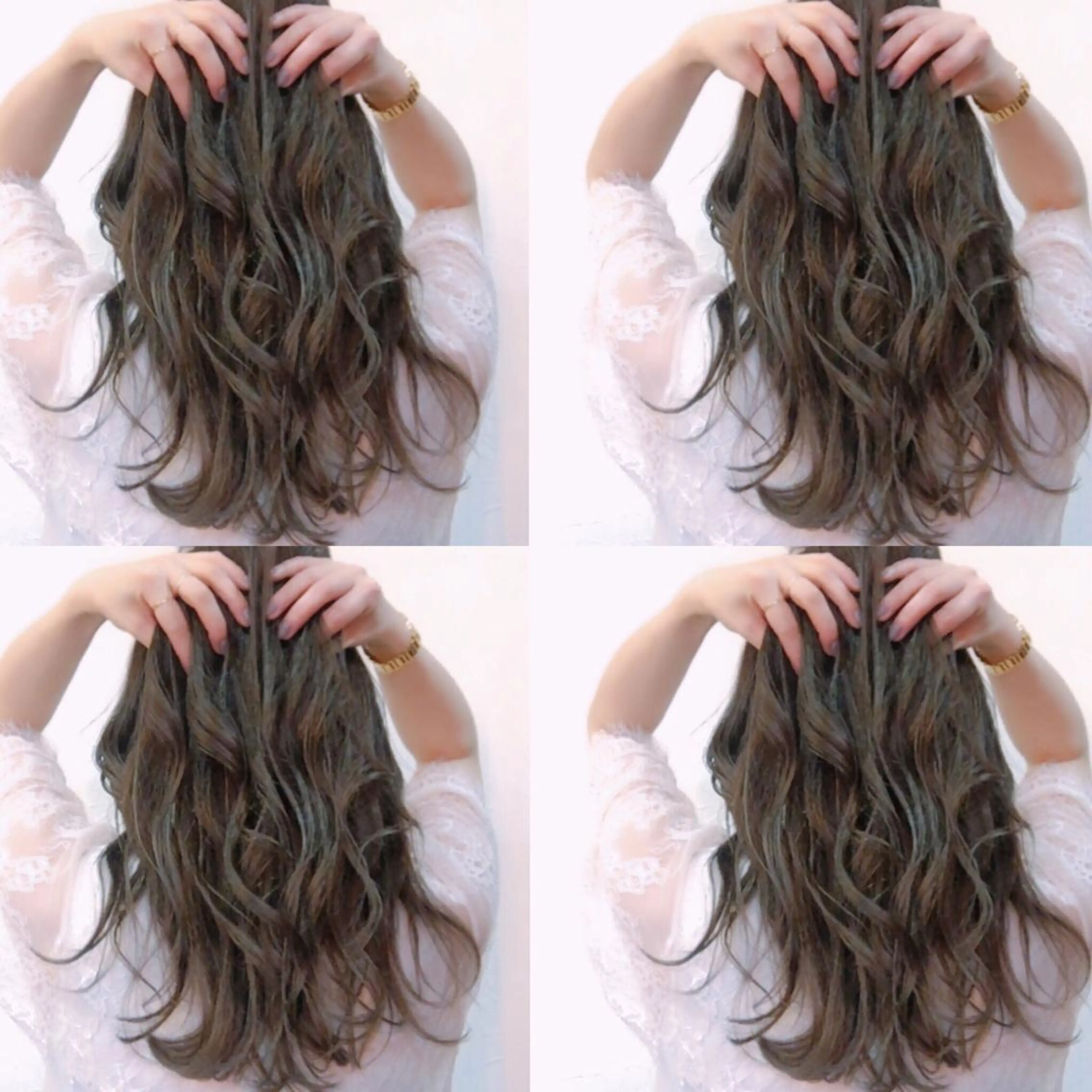 セミロング カット ヘアカラー トモタニ ミオのヘアスタイル
